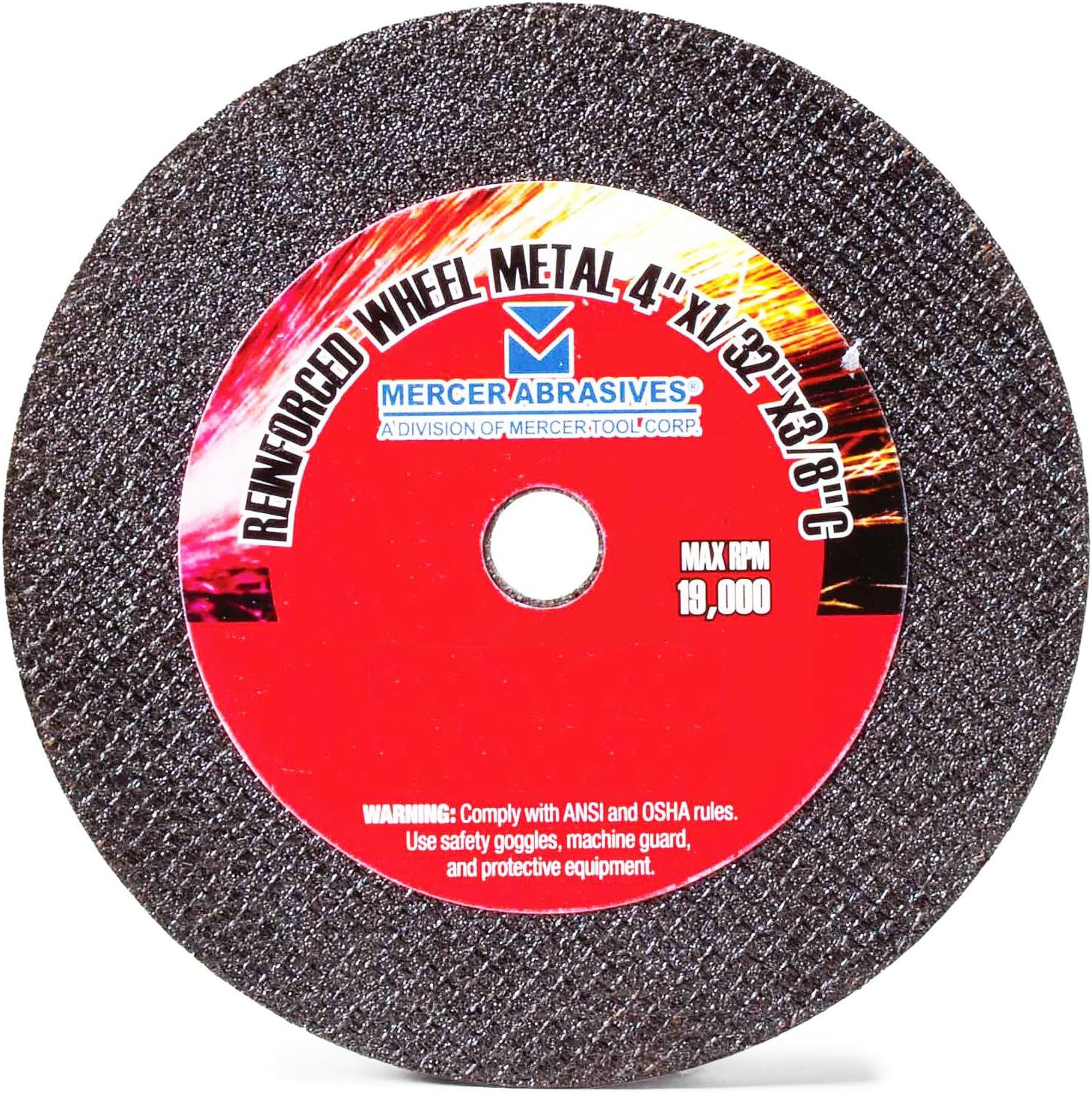 Mercer Abrasives 61412050 Small Diameter High Speed Fully