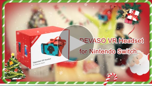 Amazon.com: DEVASO Upgraded VR Headset for Nintendo Switch