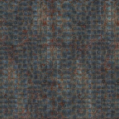 Miniatura 16 de Game Knights - Mapa de batalla laminado brillante de doble cara de borrado en seco, mapa de mesa para juegos de roles, superposición de cuadrícula