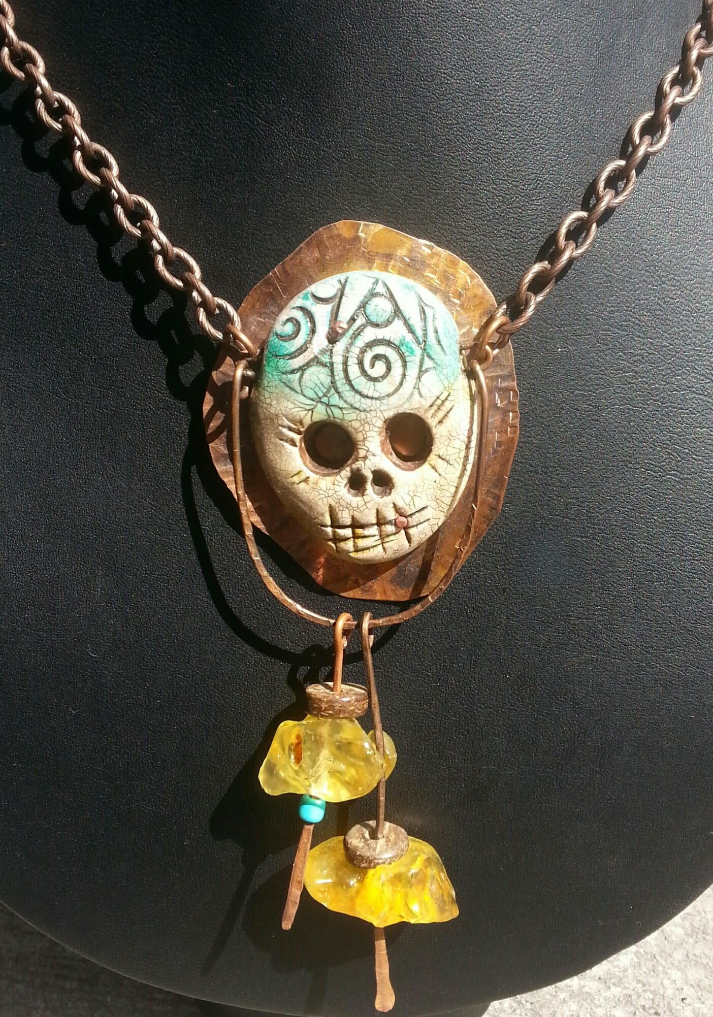Shrunken Head Pendant