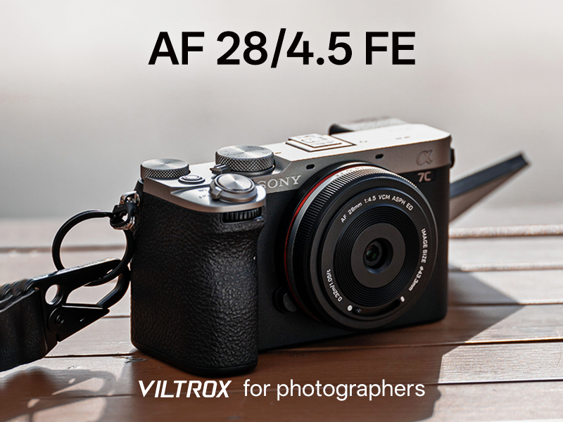 Amazon.com : VILTROX 28mm f4.5 Pancake Lens for Sony E, Auto Focus