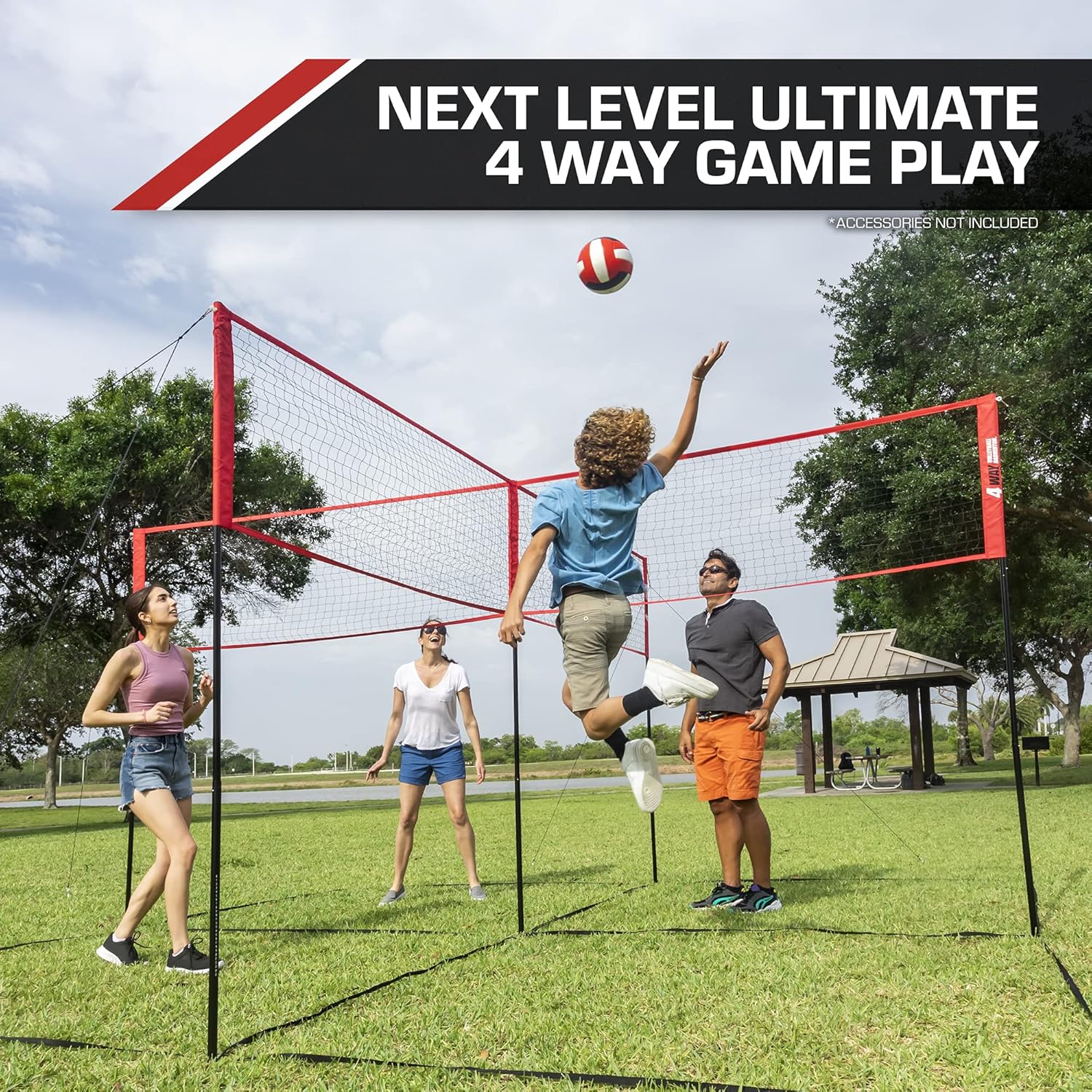 EastPoint Sports 4-Way Volleyball