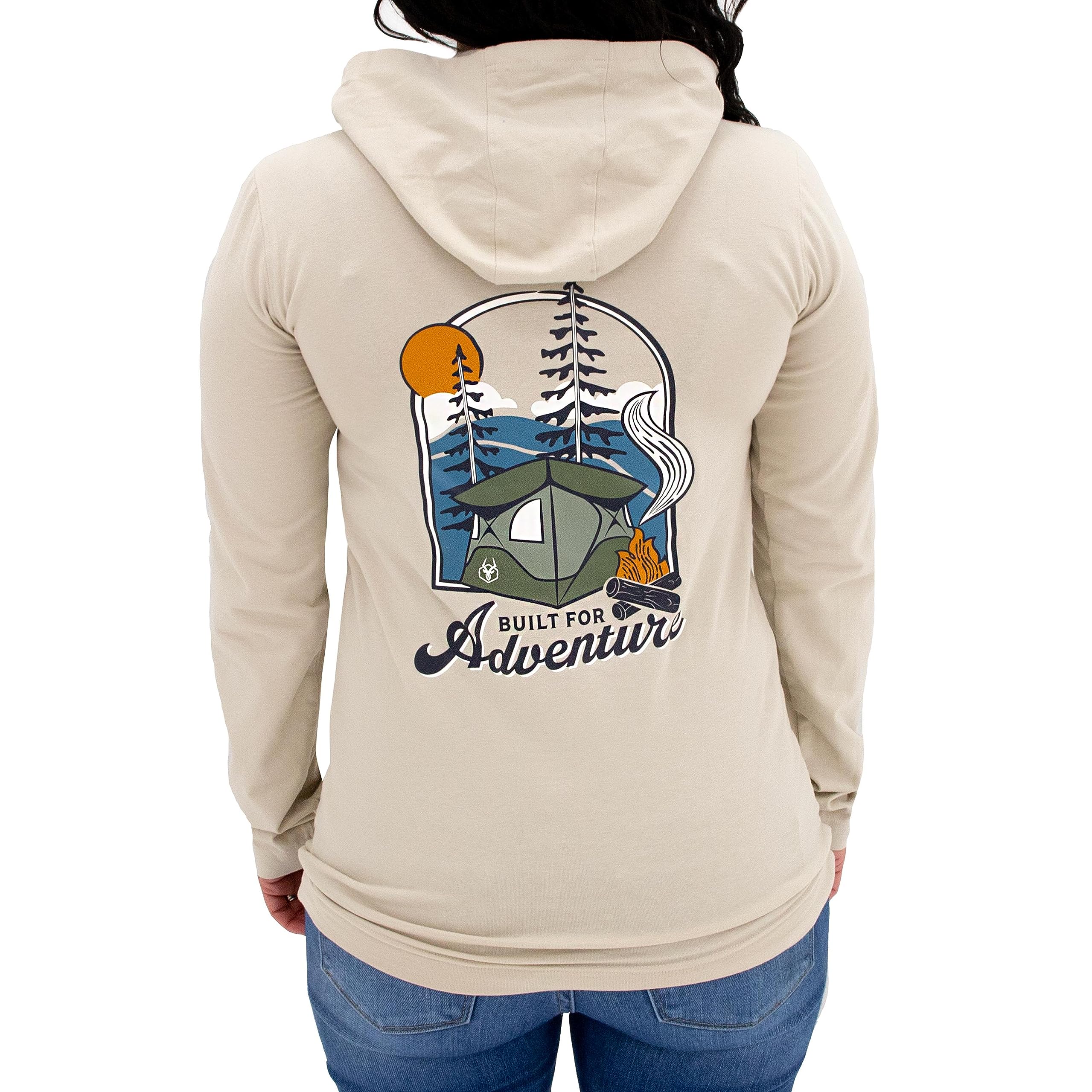 Gazelle TentsCampfire Long-Sleeve Hooded Tee