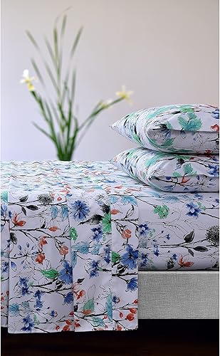 Vista 4 de Juliette - Juego de sábanas de microfibra (110 GSM, 110 GSM, color rojo)