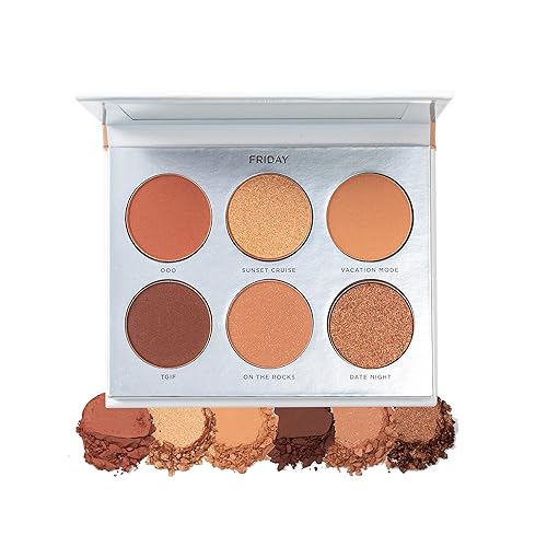 Miniatura 9 de PÜR MINERALS On Point Eyeshadow Palette, Matte, Shimmer & Metallic Shades, Skincare-Infused Formula