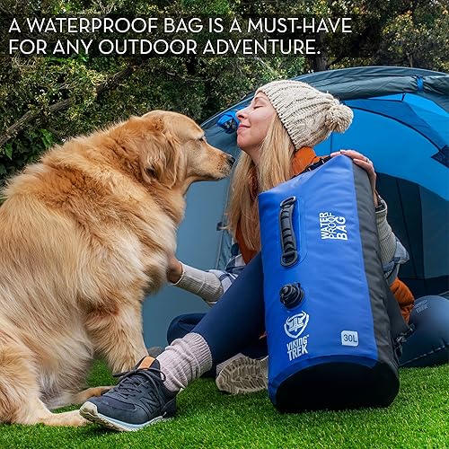 Miniatura 5 de Bolsa seca impermeable - Saco seco con parte superior enrollable recortada - Compresión seca - Mantiene el equipo seguro y seco para camping,