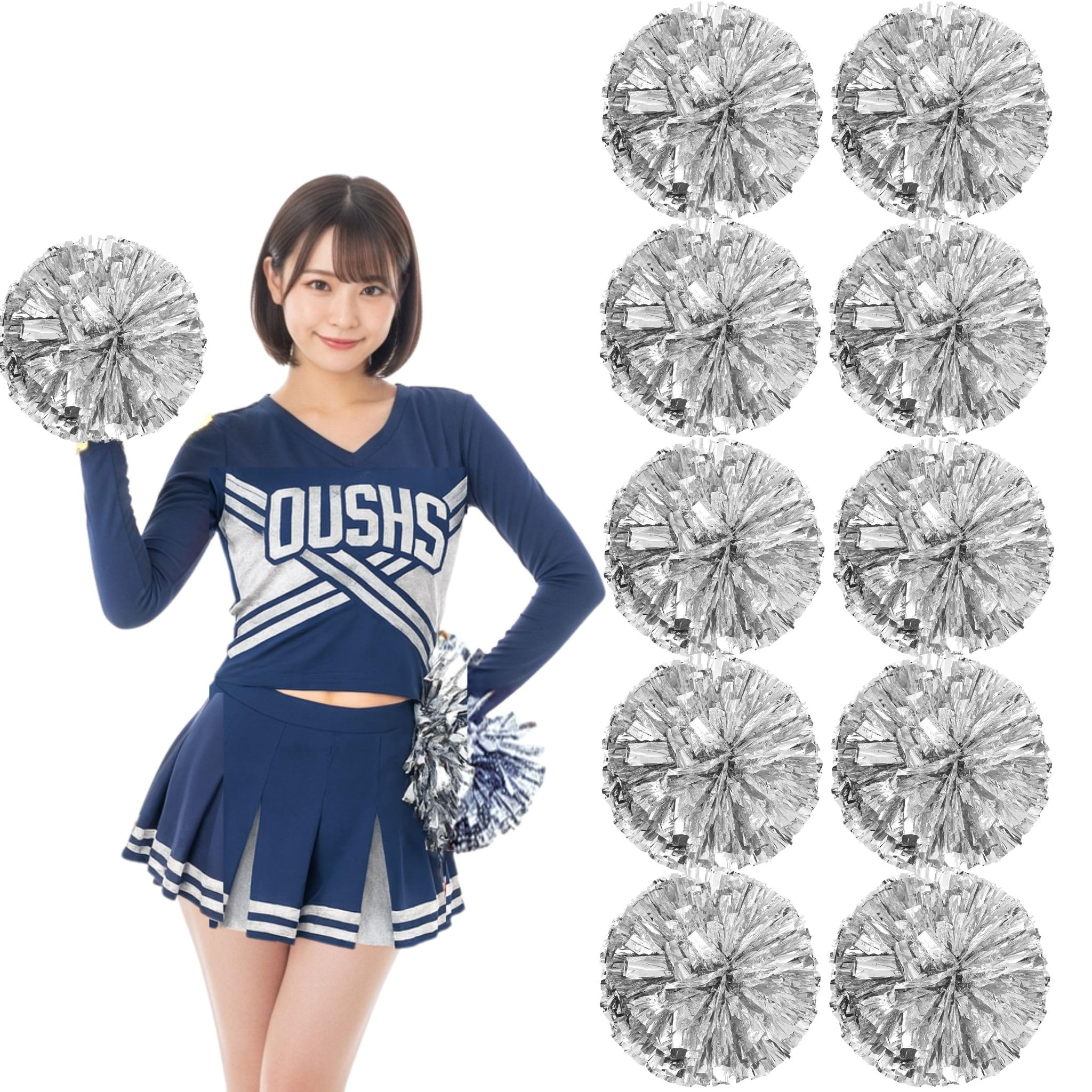 チアリーディングウェア M ポンポン付き Amazon.co.jp: bath&bath ポンポン チア ダンス チアリーダー 10個