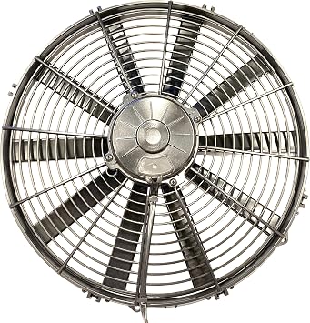SPAL 30102120 16 Puller Fan 12 VOLT High Performance Straight Blade 1918 cfm VA18-AP70/LL-86A