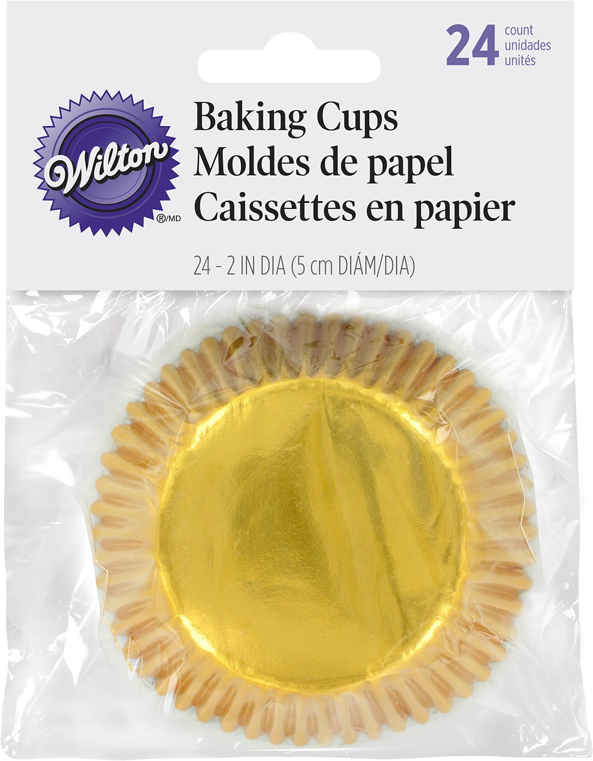 Wilton Gold Foil Baking Cup