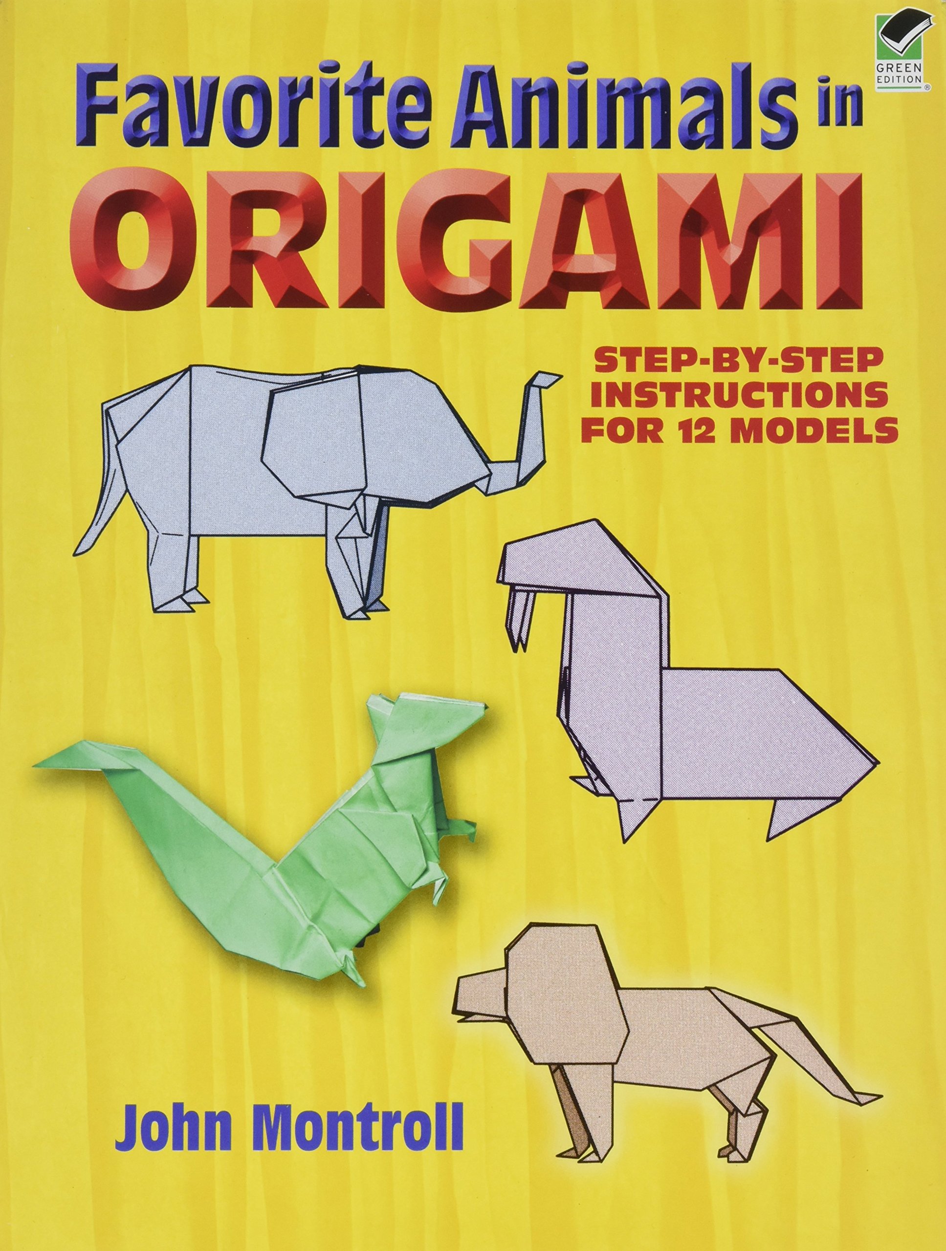 DoverPublications-Favorite Animals In Origami