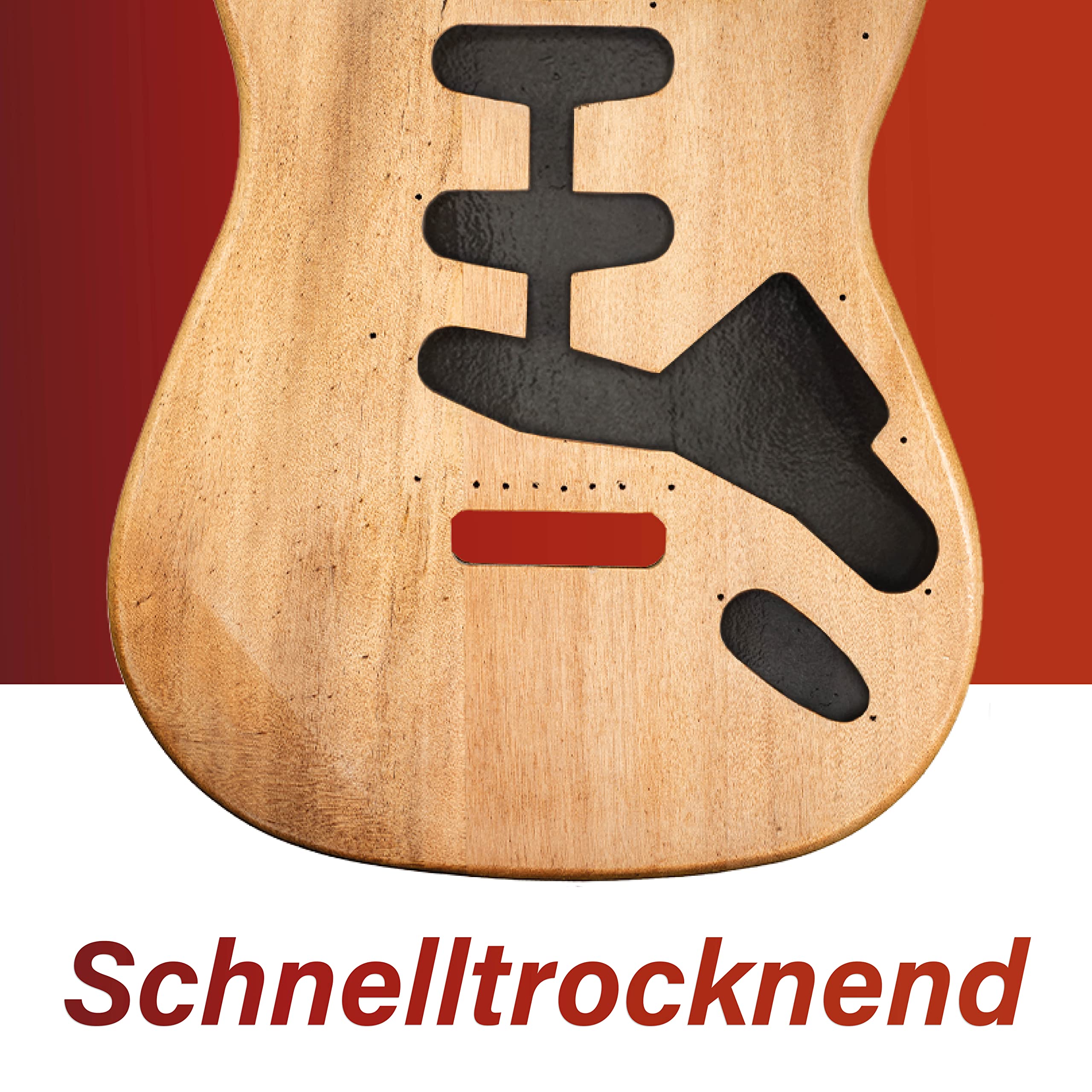 Guitar Kingz Abschirmfarbe 100ml I Effektive Abschirmung von elektromagnetischen Einflüssen I Hohe Haftung und Härte I Conductive Shielding I Abschirmlack I EMV Lack I Shielding paint I Graphit Lack