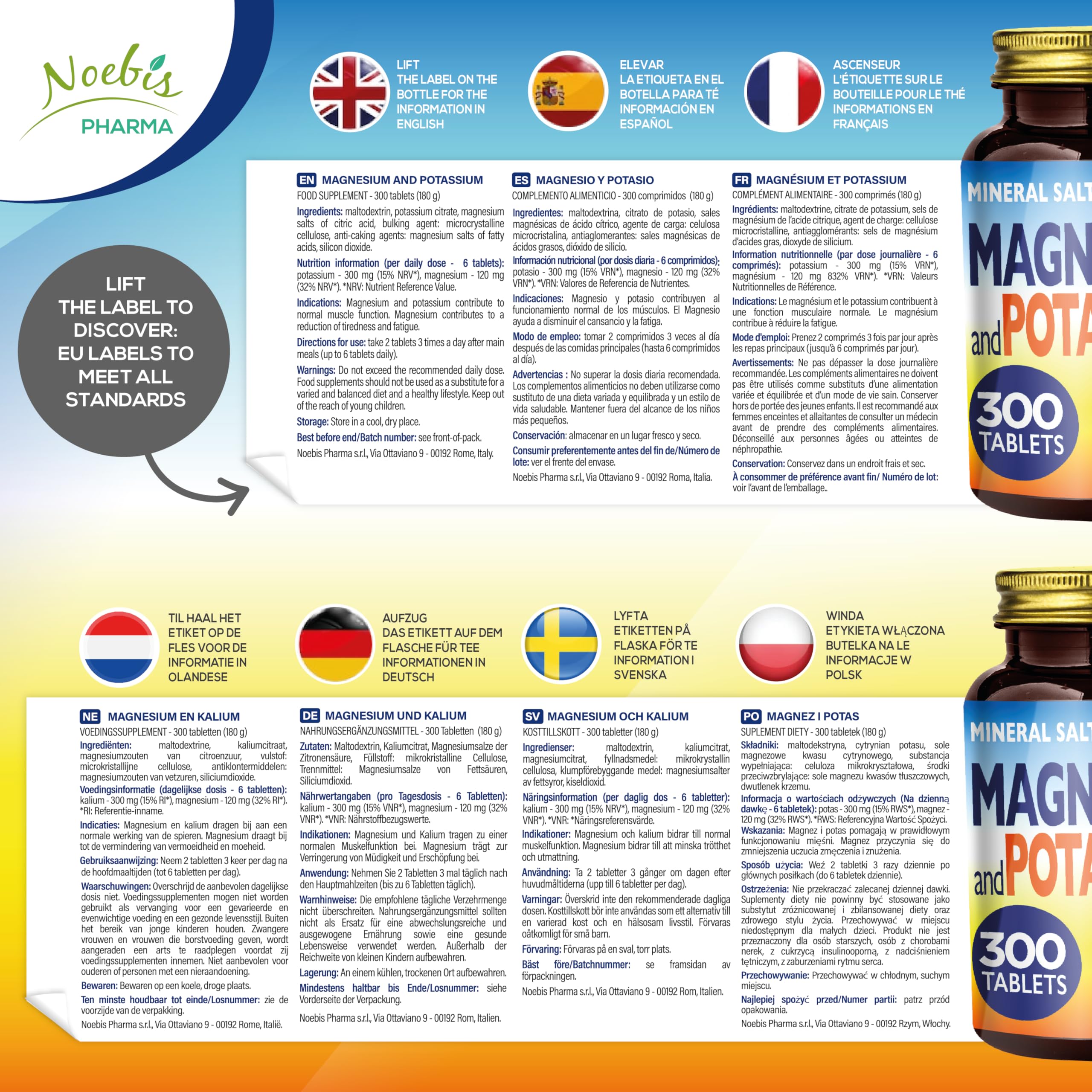 Magnez i potas 900 tabletek – cytrynian magnezu i cytrynian potasu – przeciw zmęczeniu i osłabieniu fizycznemu, upałowi, wysoce przyswajalne sole mineralne – długotrwałe działanie
