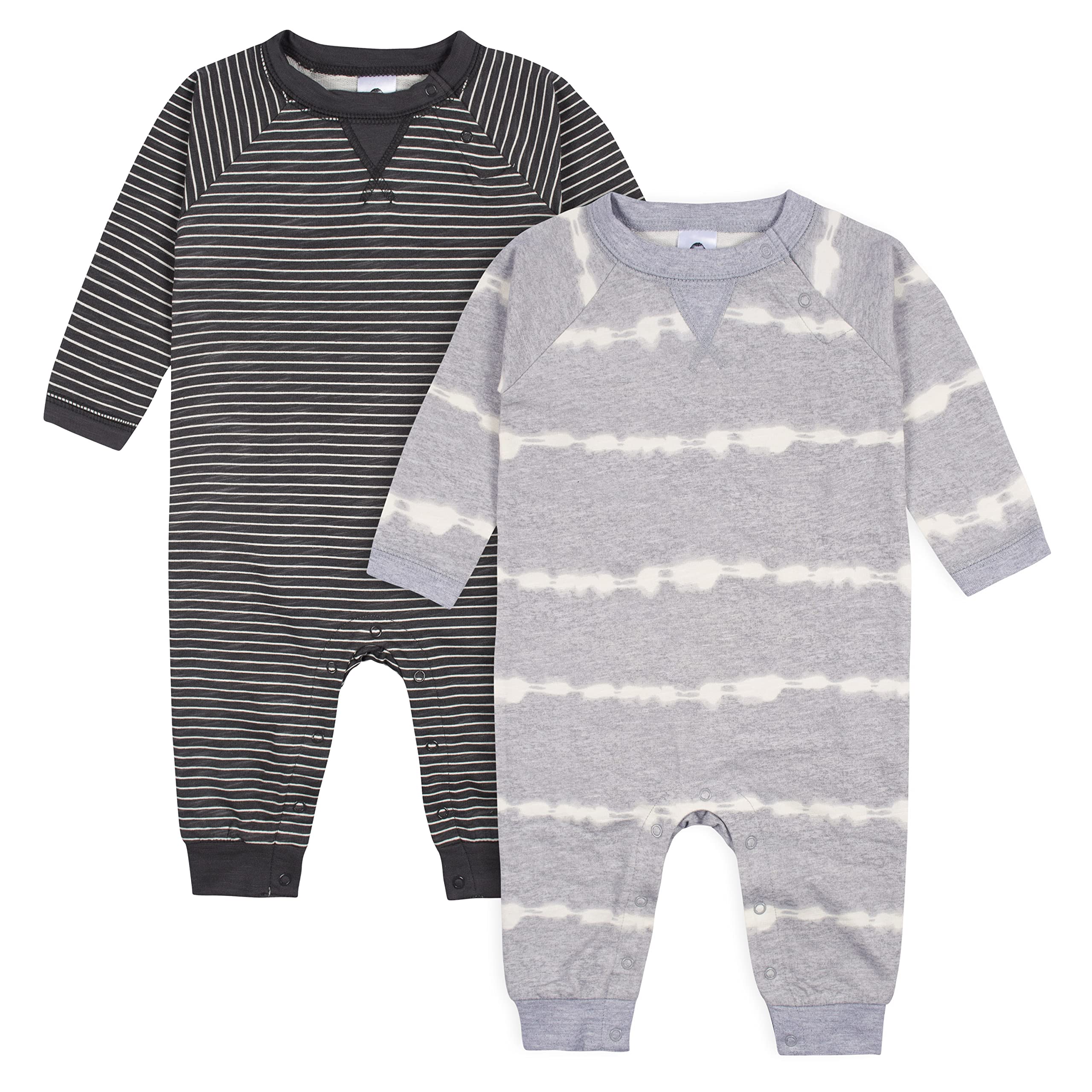 Gerber baby-boys 2-pack Long Leg RomperBaby and Toddler T-Shirt Set