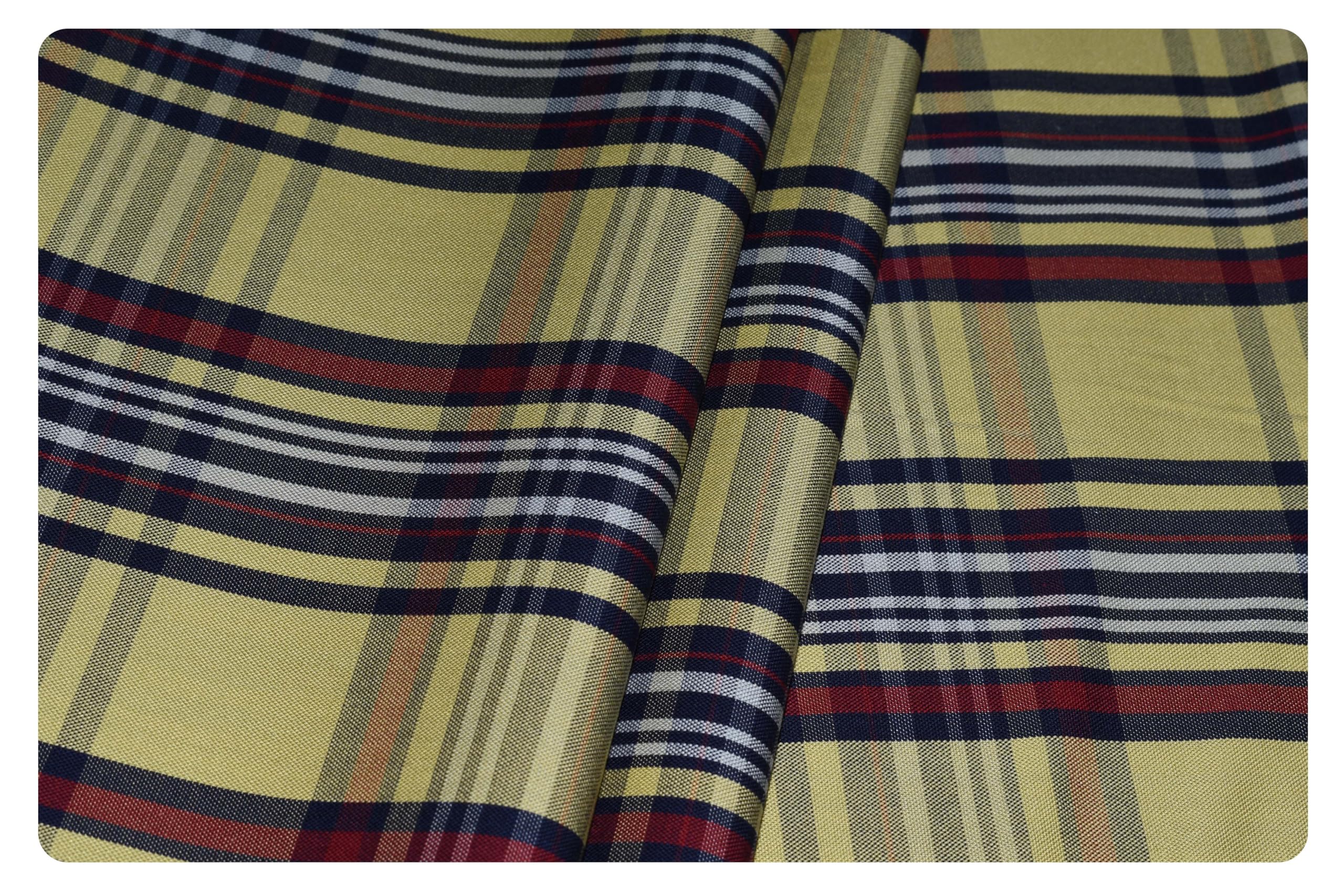 Men's Pure Cotton Self Design Unstitched Shirt Fabric (AL97V2, Free Size)-image-40
