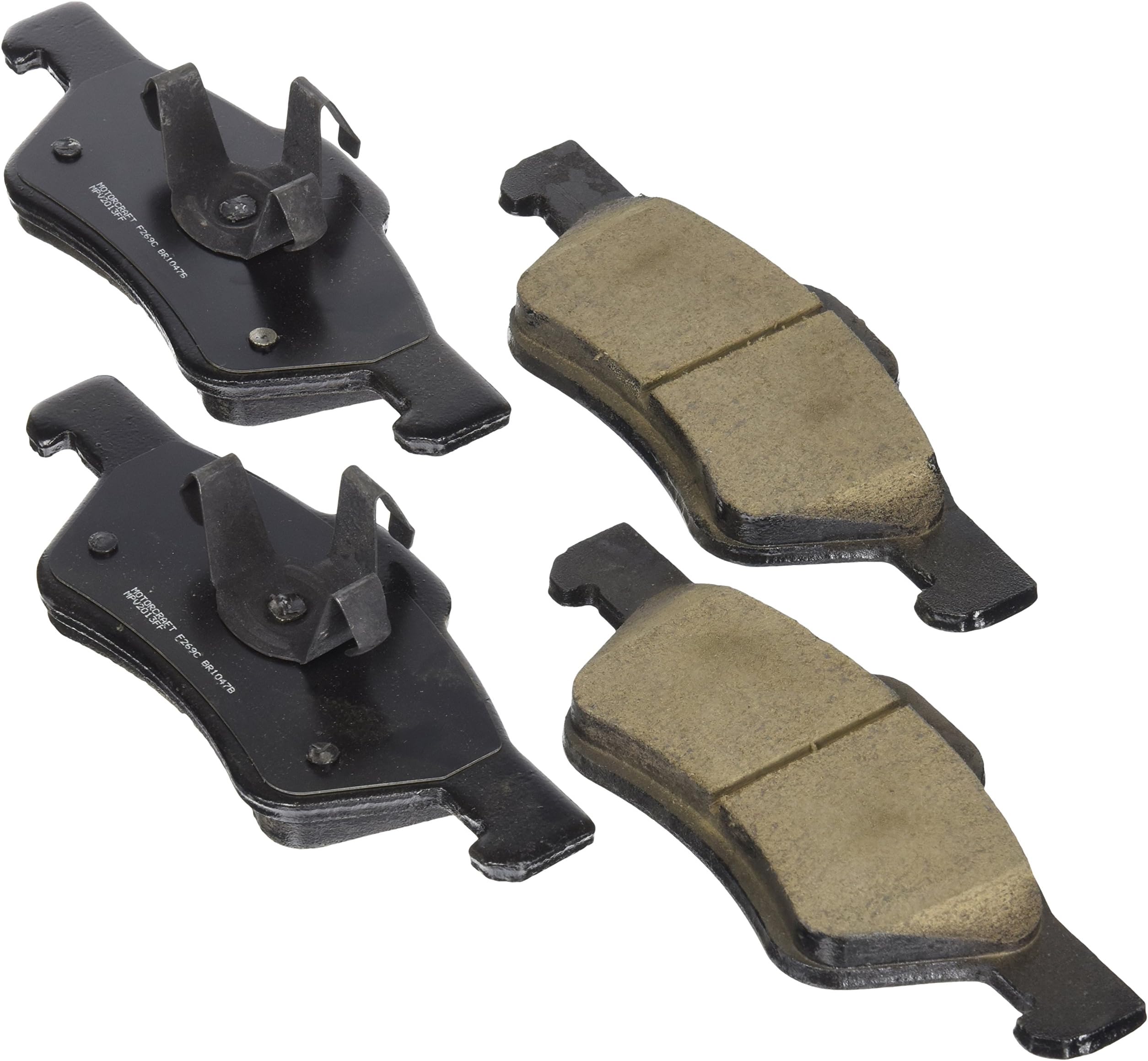 Motorcraft BR1047B Front organic Car Brake Pads