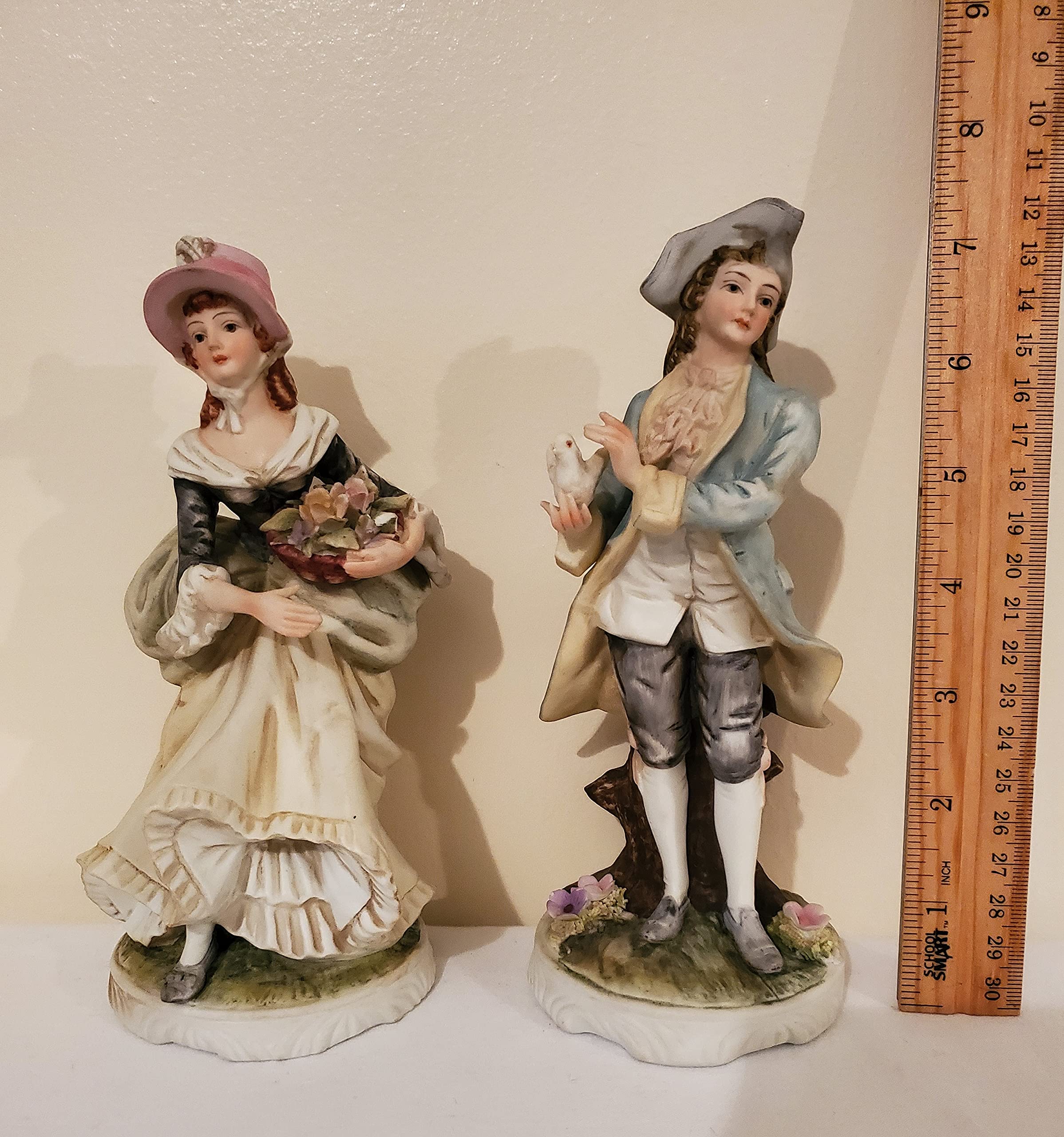 Amazon.com: Set of Two Vintage Victorian Lefton Made in Japan