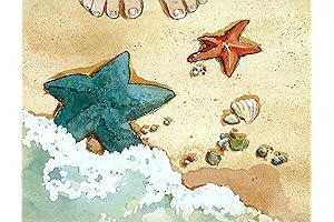 Starfish Story Note Cards: Expressing Gratitude Through Toes and Starfish Imagery