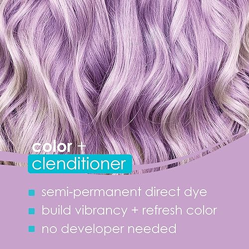 Miniatura 39 de Keracolor Color + Clenditioner 3-in-1 Color-Depositing Conditioner, Gently Cleanses & Conditions, Semi-Permanent Hair Color, 23 Shades, 12 Fl Oz