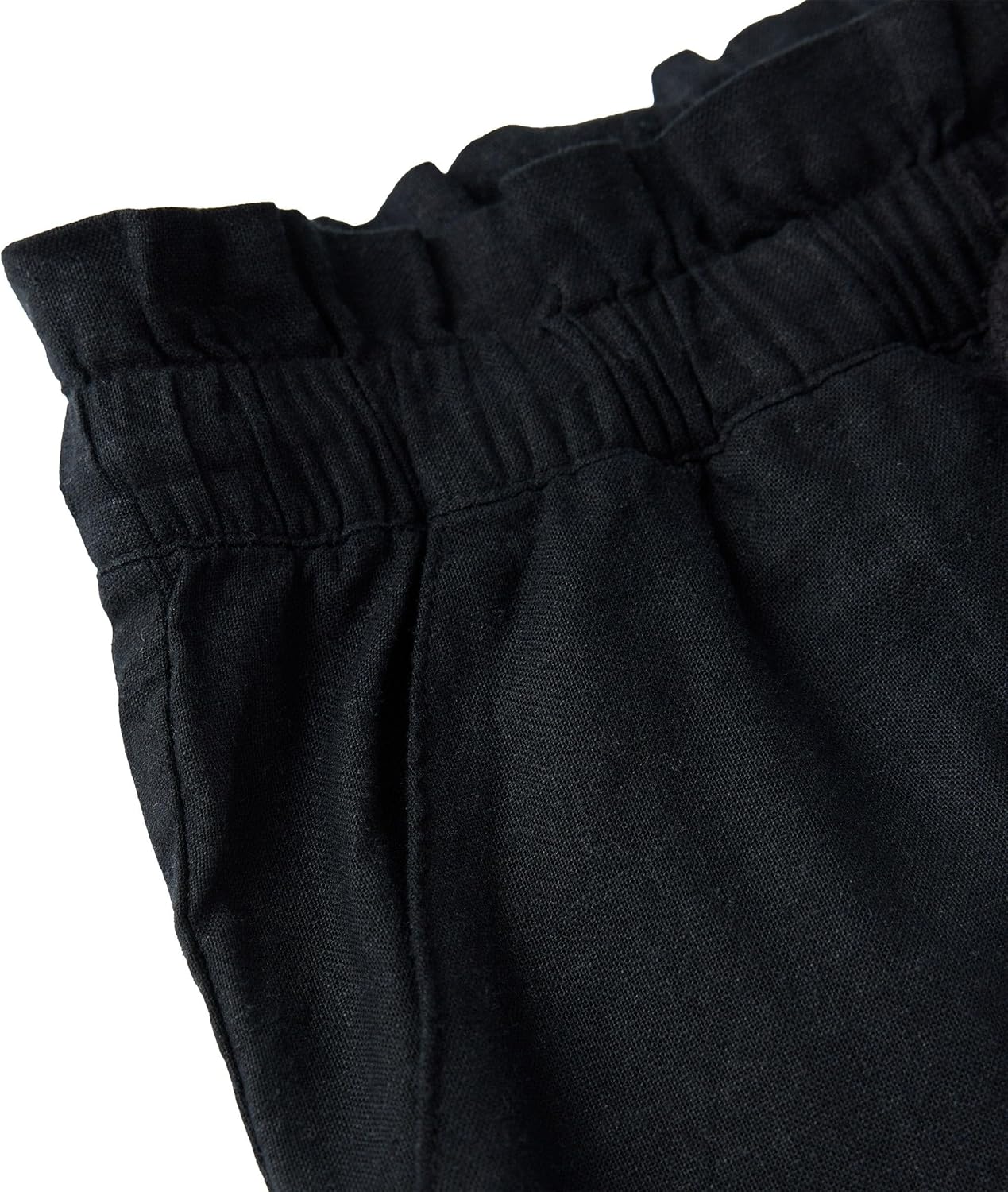 HANG TEN Women's Linen Blend Summer Shorts - Lightweight Casual Elastic Waist Shorts with Pockets - Relaxed Fit - Image 6