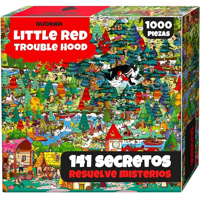 Puzzle Fantasy para Adultos - Puzzle de 1000 Piezas con Cuento de Audio
