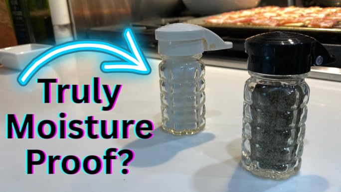 Amazon.com: Tablecraft Moisture Proof Salt & Pepper Shakers