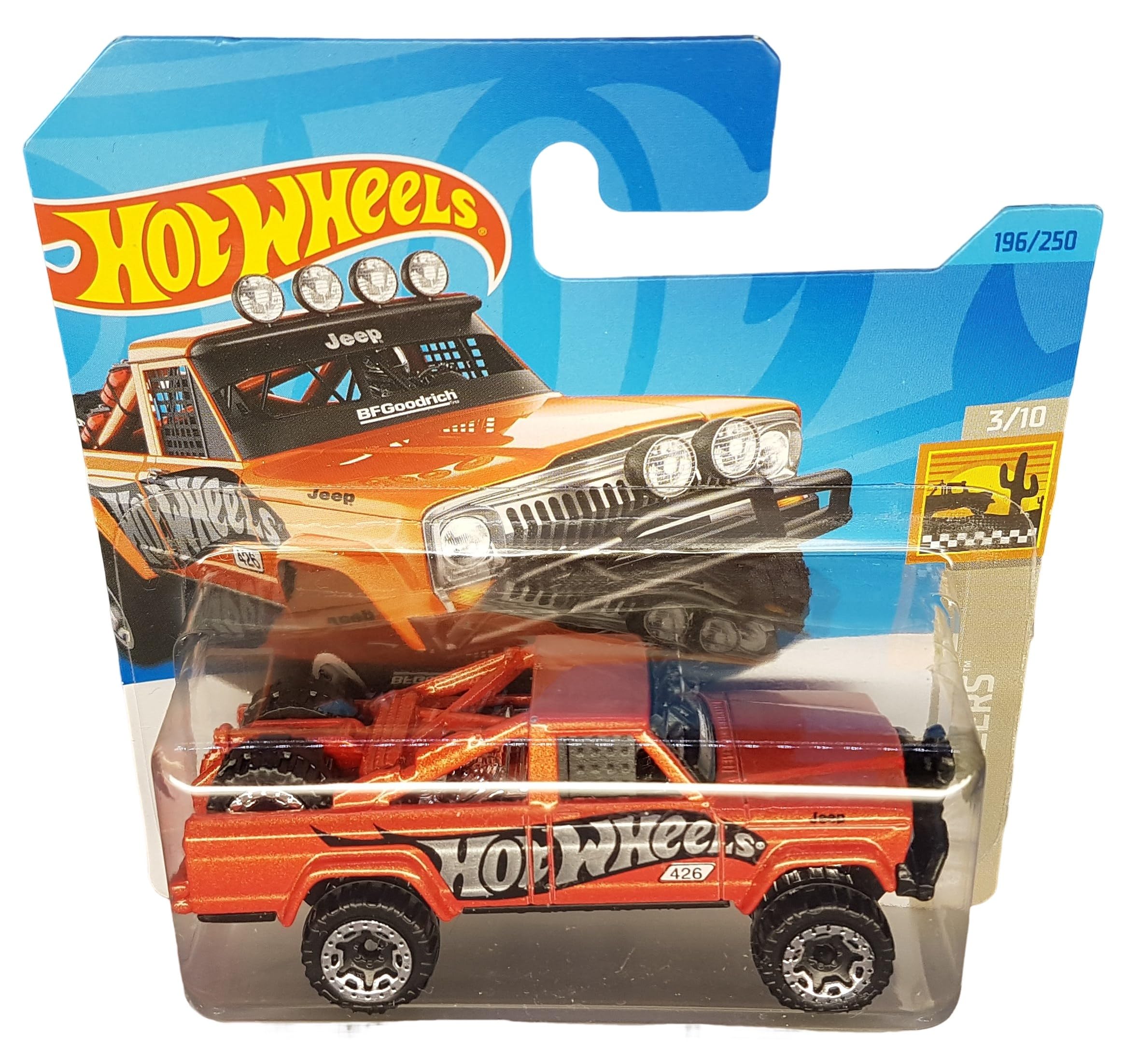 Hot Wheels - ´73 Jeep J10 - Baja Blazers 3/10 - HKG61 - Short Card