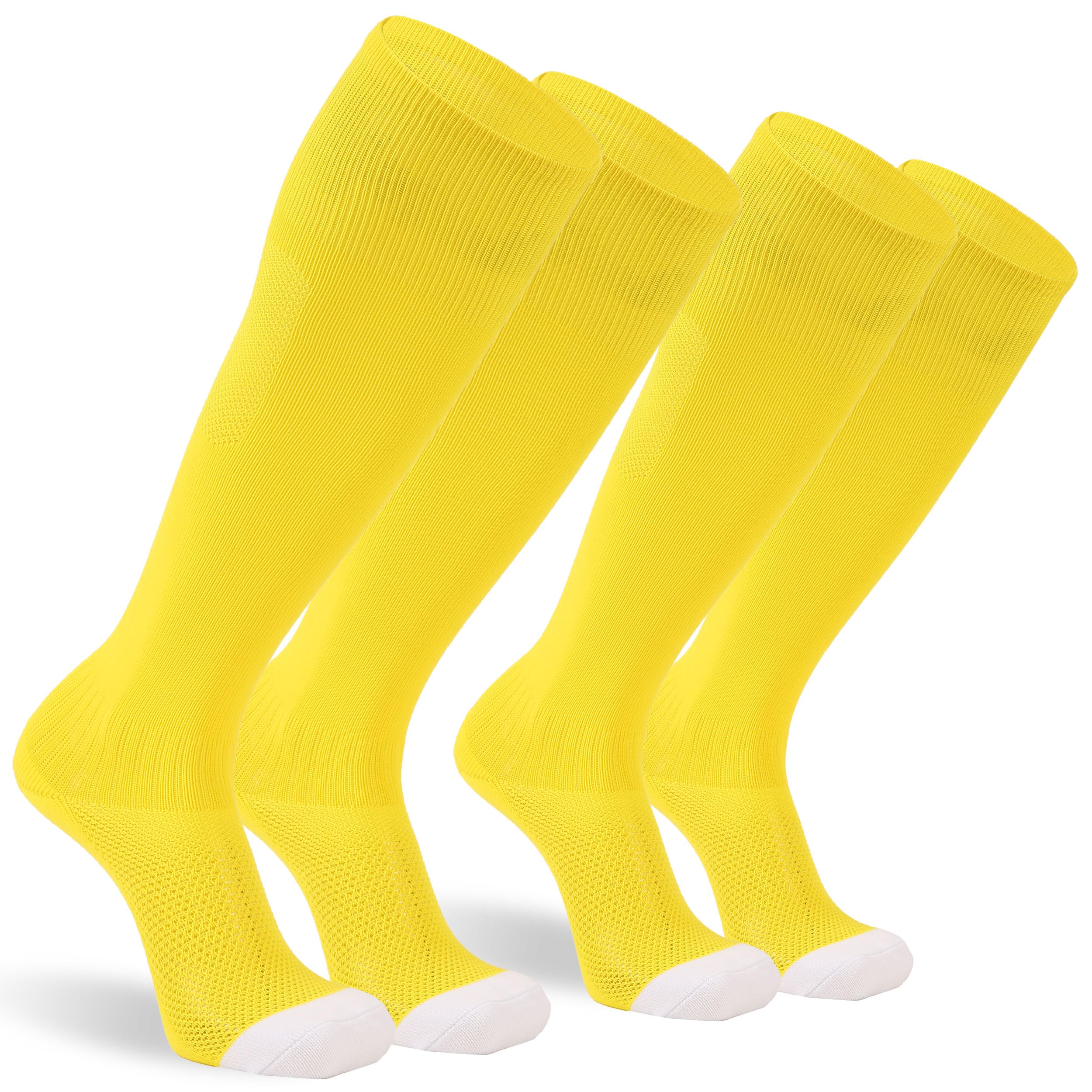 Sunew Baseball Socks,2/3 Pack Youth Adult Athletic Softball Football Volleyball Socks for Summer Soccer Camps 4 Size