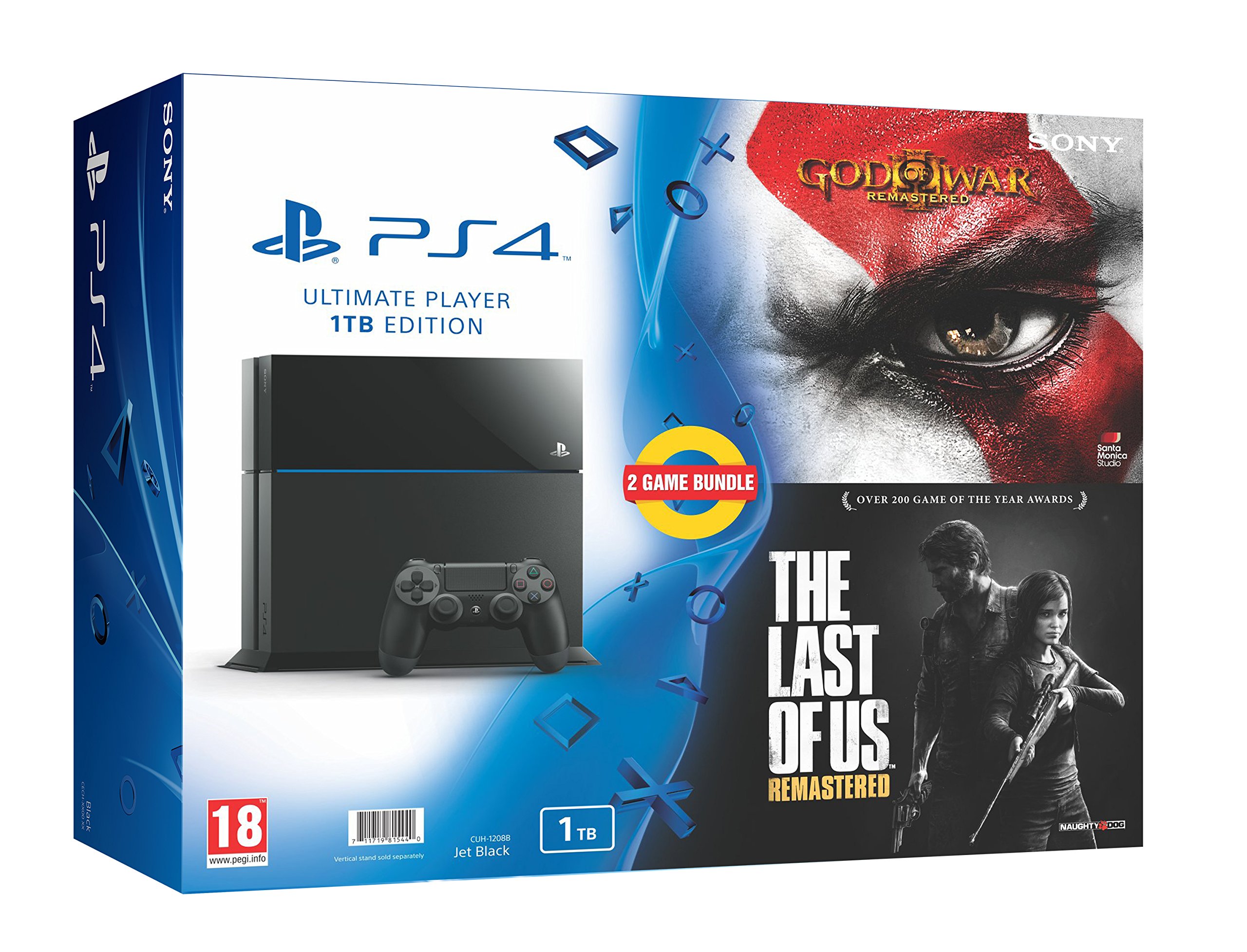 Buy Sony PS4 1TB Console - Ultimate Player Edition (Free Games 