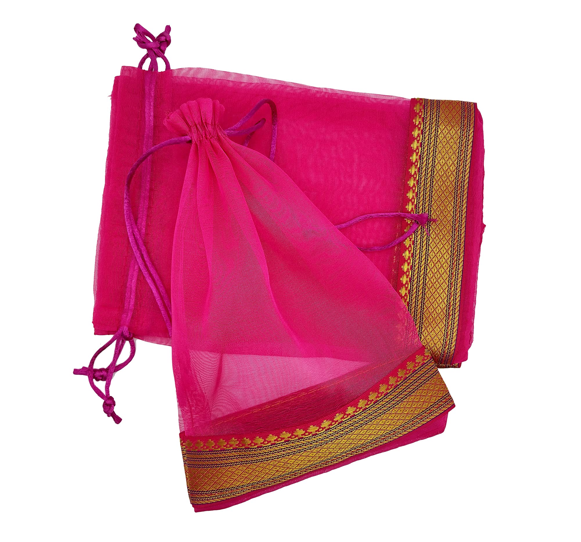 brown leaf Organza Pink 9X7 inch Potli Bags Pouch Best for Wedding Anniversary Party Supply Return Gifting Bags (Pack Of 48) (B09GK24C2D) Amazon Price History, Amazon Price Tracker