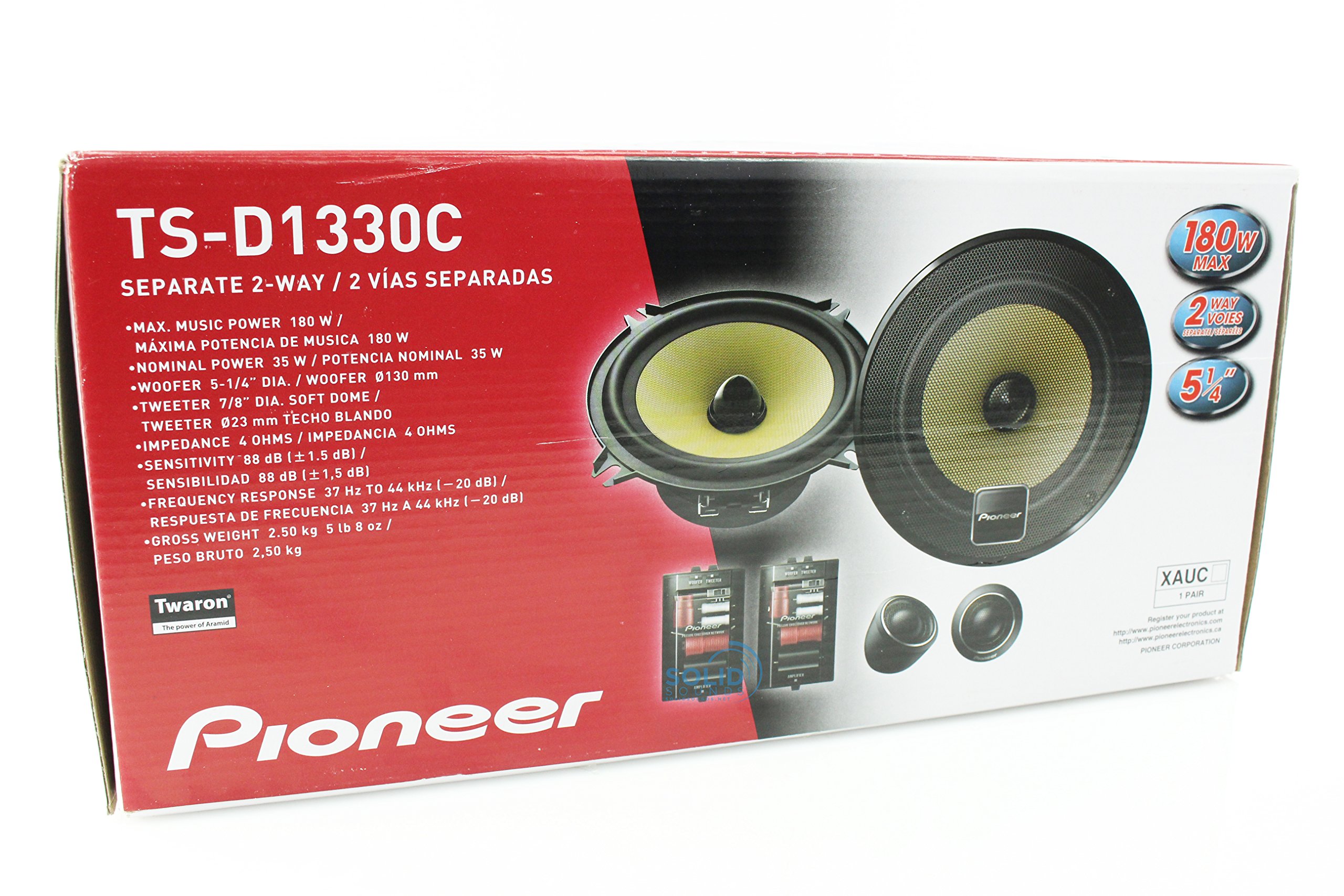 Woofer Pioneer D1730c Speaker Split Pioneer Pioneer TS-160C 2-Way