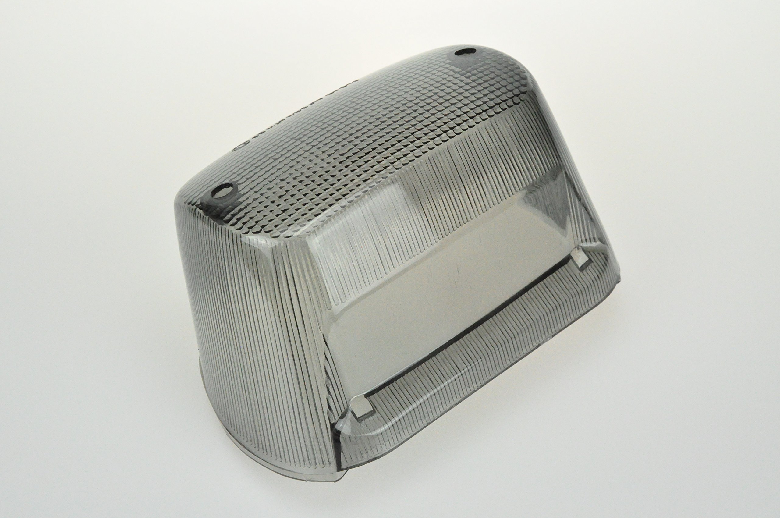 TOPZONE Compatible for Suzuki Motorcycle 2001-2010 VL800 Boulevard C50 / C800/ C50T/ C50C; LED Brake Tail light Rear Lamp Integrated Turn Signal Idicator (Lens only, Smoke Color)