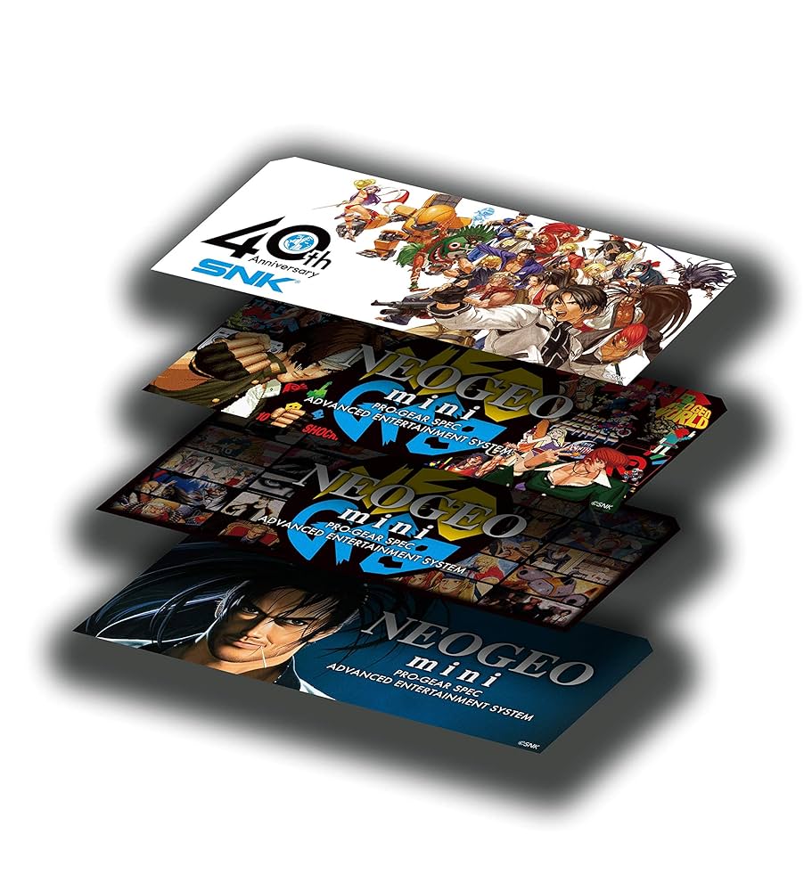ネオジオミニ＆ キャラクターステッカー Amazon | NEOGEO mini キャラクターステッカー (4枚入り
