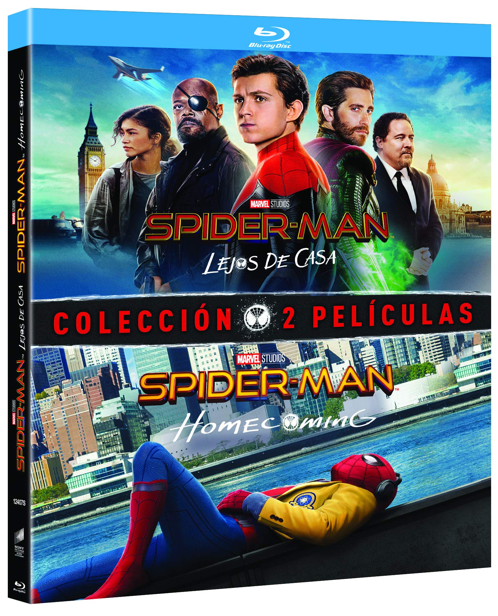 Spider-Man: Homecoming y Lejos de Casa en Blu-ray para tardes de cine en casa