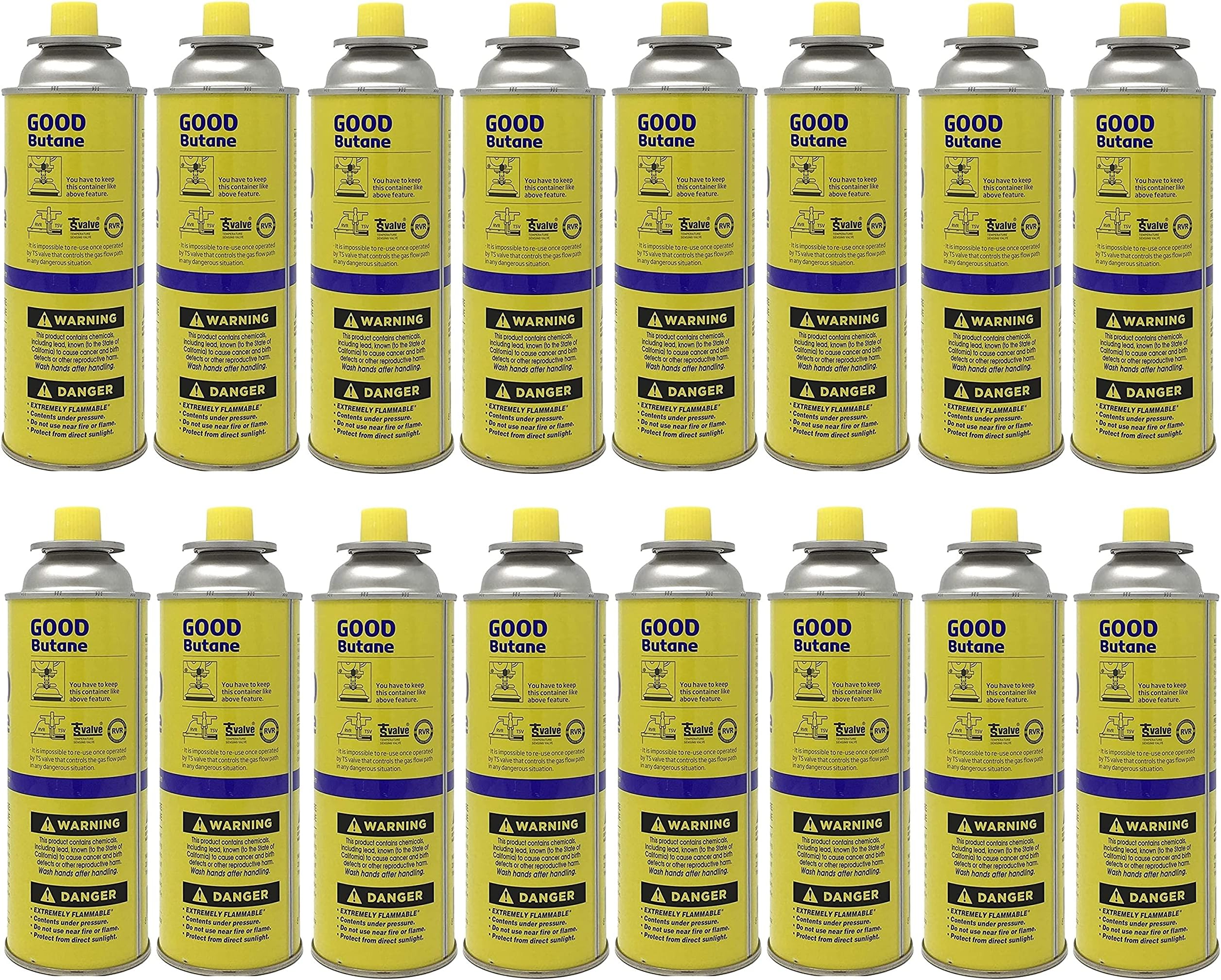 Butane Fuel Canisters for Portable Camping Stoves,Gas