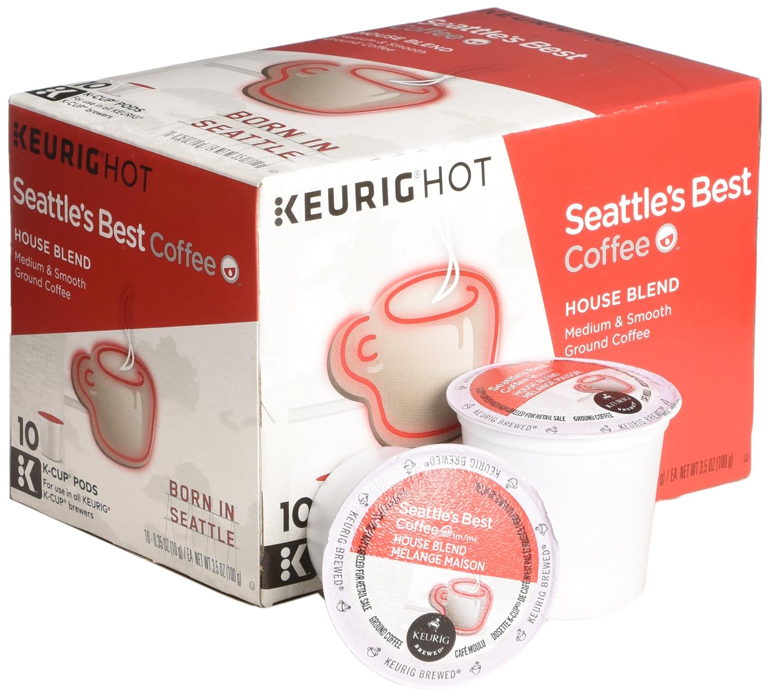 (2 Pack) Seattle's Best Coffee House Blend