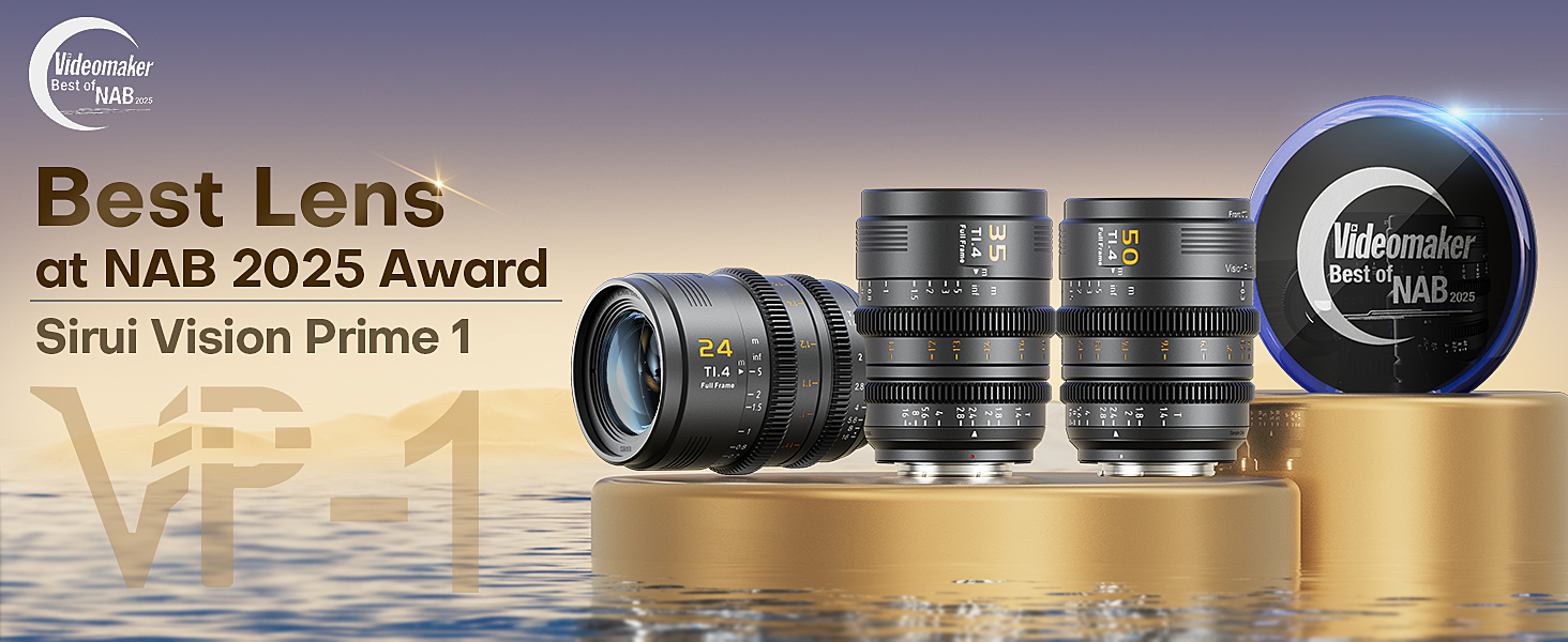 Amazon.com : SIRUI VP-1 Vision Prime 1 T1.4 Full Frame Cine Lens