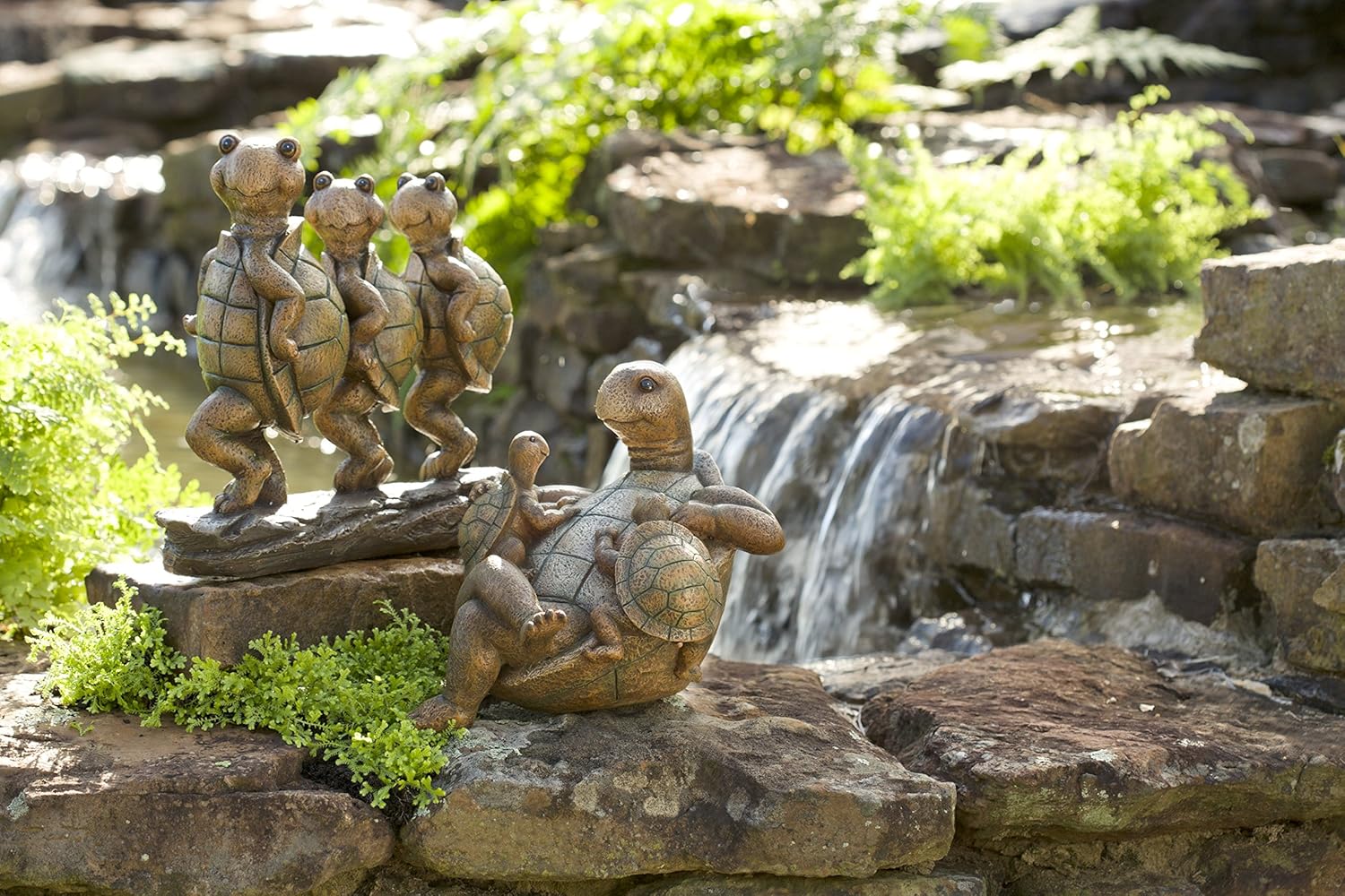 Turtle Family Garden Sculpture Amazon.ca Patio, Lawn & Garden