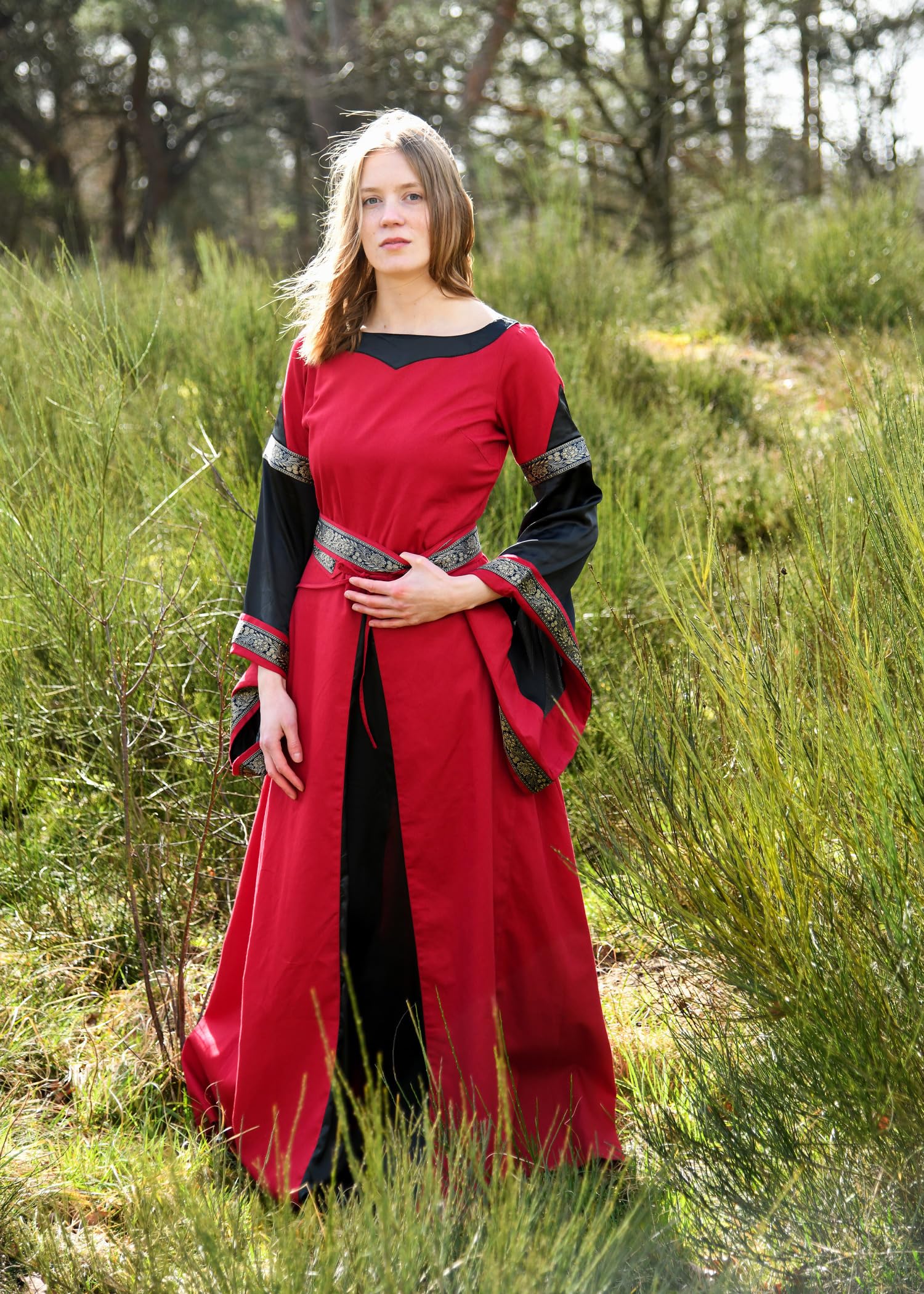 Battle-Merchant Edles Mittelalter-Kleid Bliaut Josephine