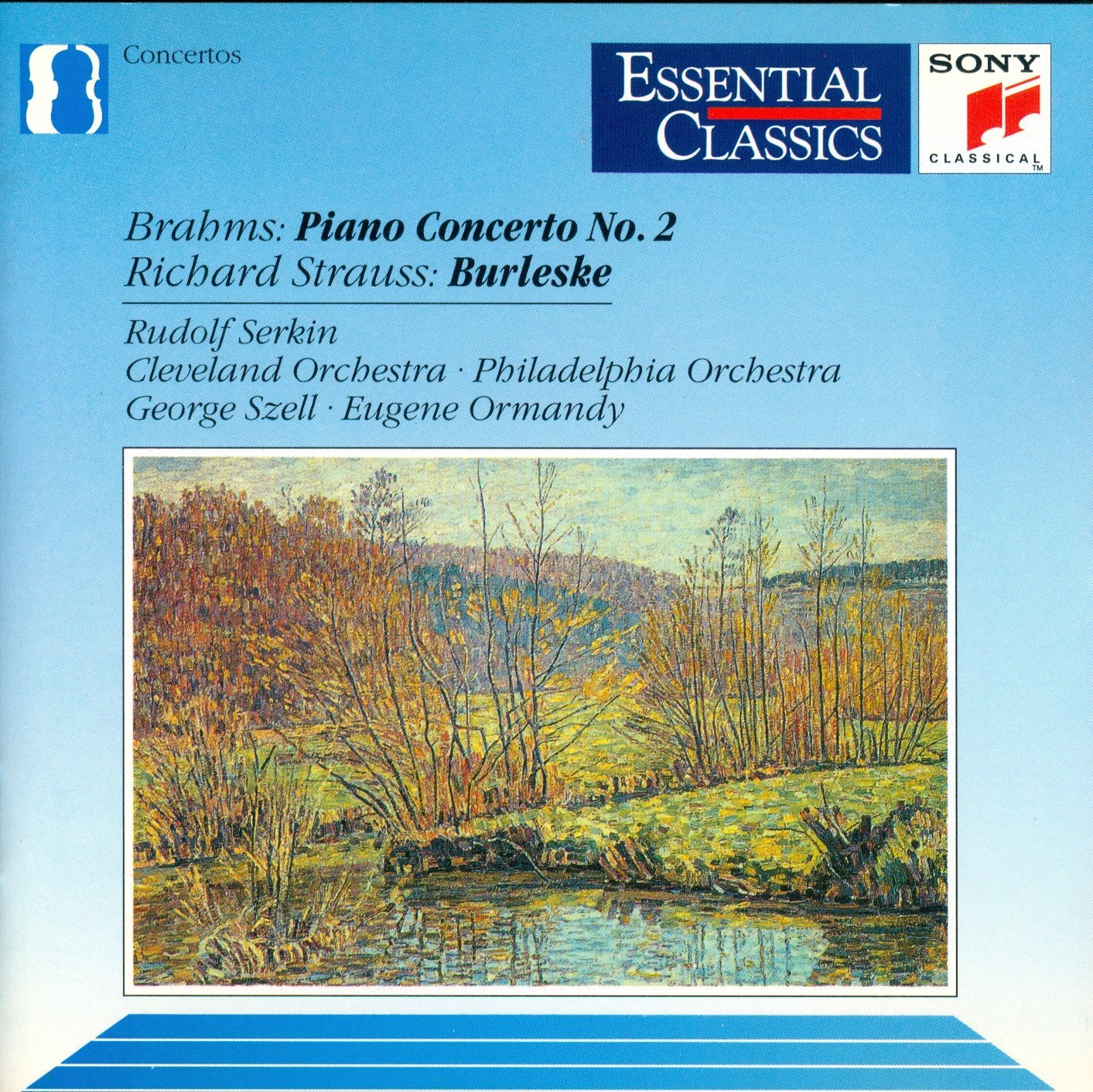 Piano Concerto 2 [Audio CD] Brahms; Serkin; Ormandy and Philadelphia Orchestra