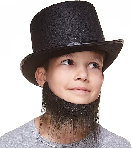 Miniatura 5 de Mustaches Barba falsa de Morman autoadhesiva para niños, novedad, pequeño pelo facial falso, accesorio de disfraz para niños
