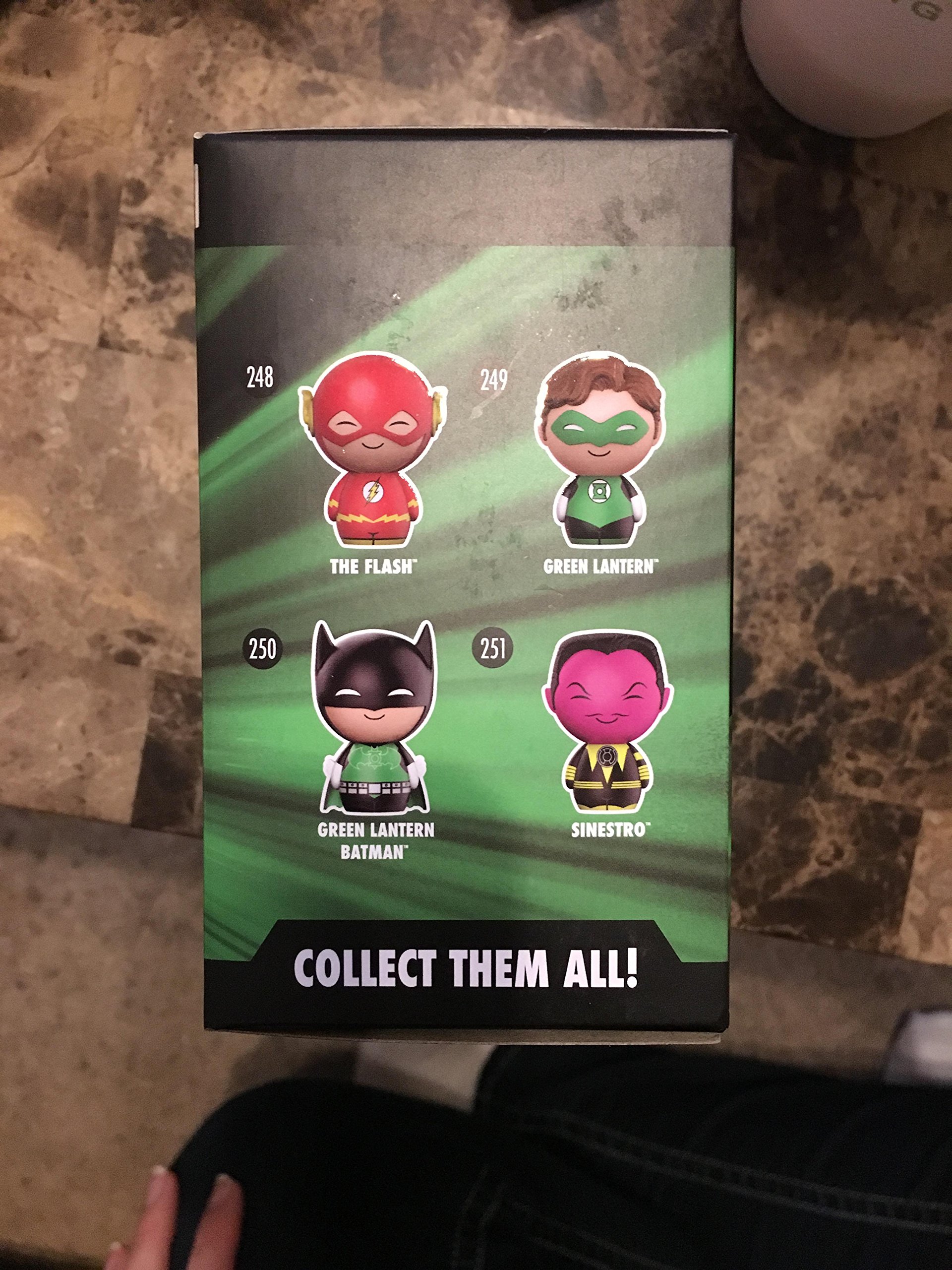Super-Heroes DC Verde Linterna Dorbz Vinilo Figura Chase Variant Edition