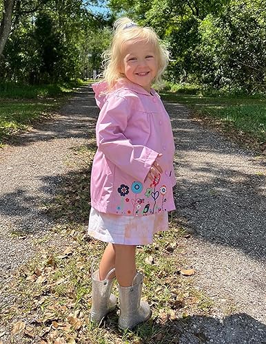 Miniatura 3 de Arshiner Chaqueta impermeable con capucha para niñas y niños