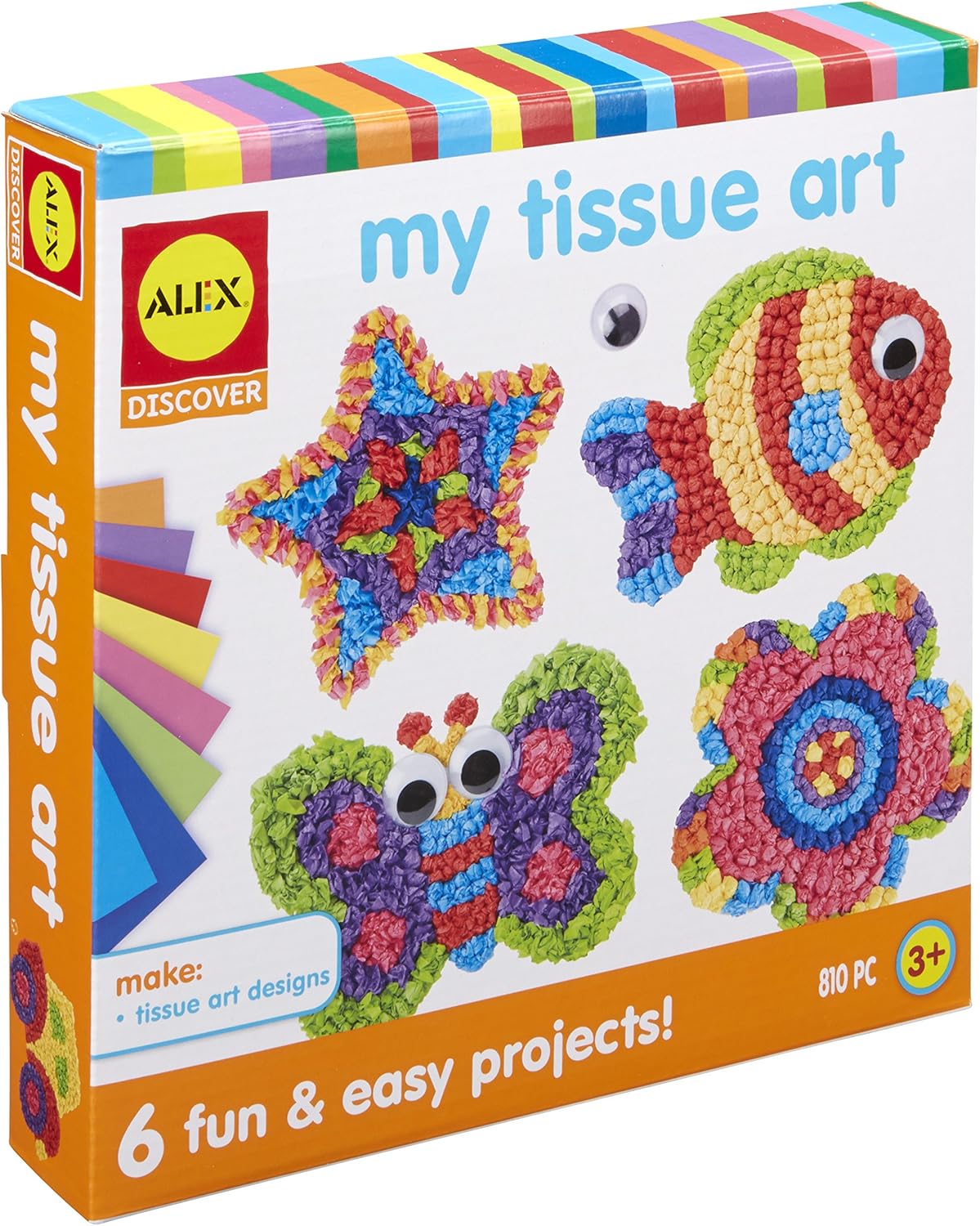 ALEX Toys Alex Discover My Tissue Art Kids Art and Craft Activity