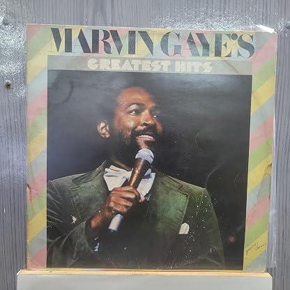 LP MARVIN GAYE GREATEST HITS (NACIONAL) por Marvin Gaye, capa do álbum