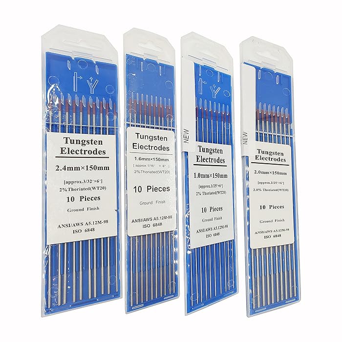 Tungsten Electrode Rod Professional Thorium Tig Rod 2% Thoriated For Tig Welding Machine, WT20
