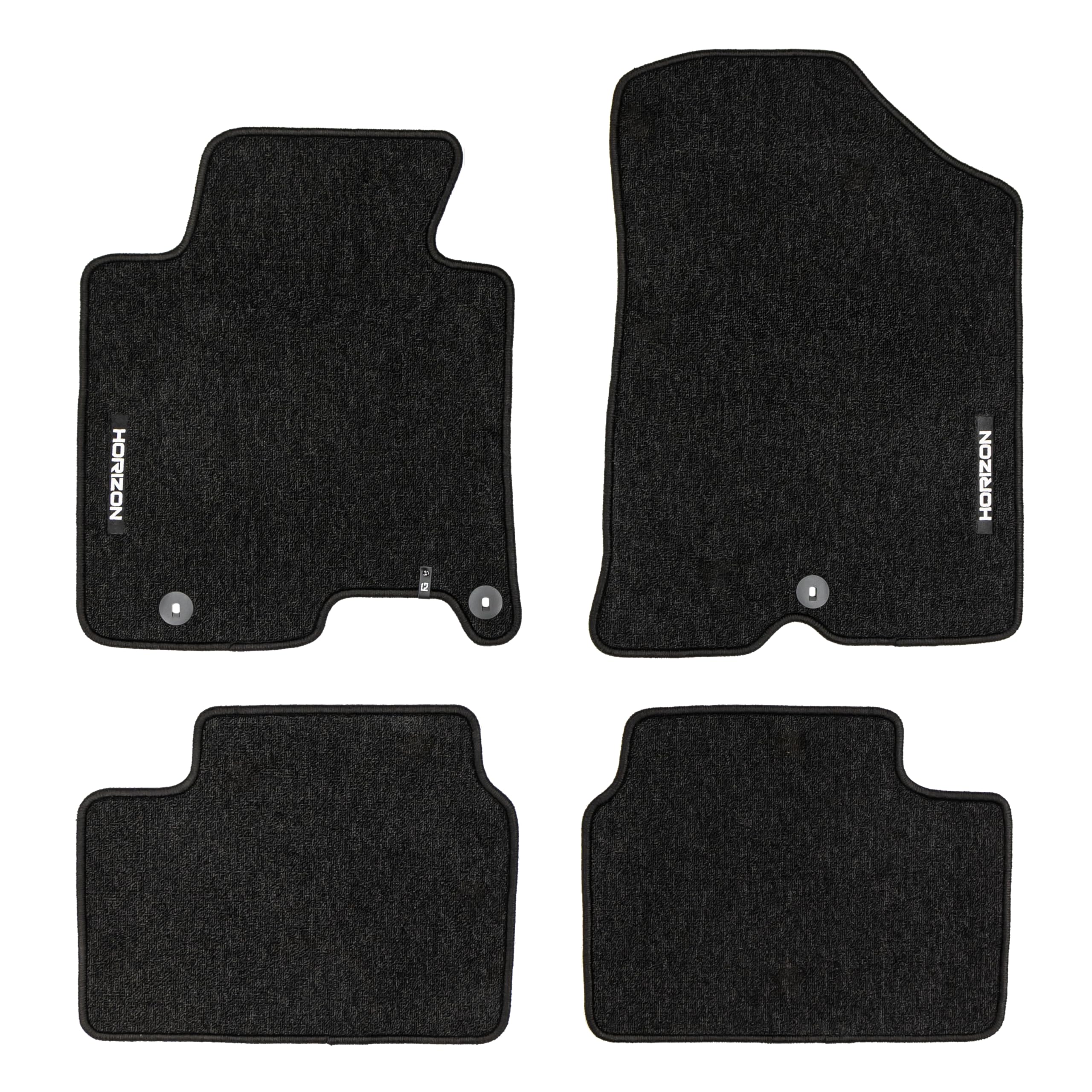 FROGUM Alfombrillas Coche Horizon Alfombras de Terciopelo para Kia Ceed II 2012-2018, para Kia Proceed II 2012-2018 | Sin Olor | con Anclajes | Prácticos y Elegantes