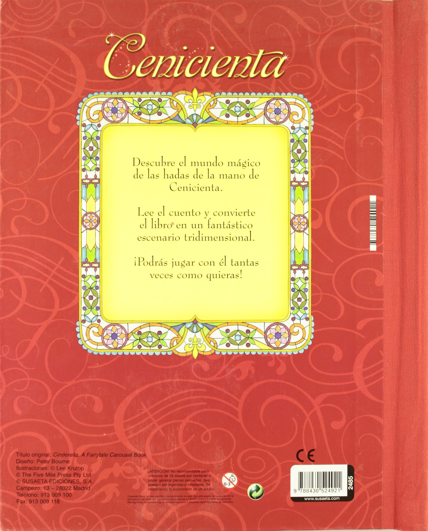 Libro carrusel - Cenicienta