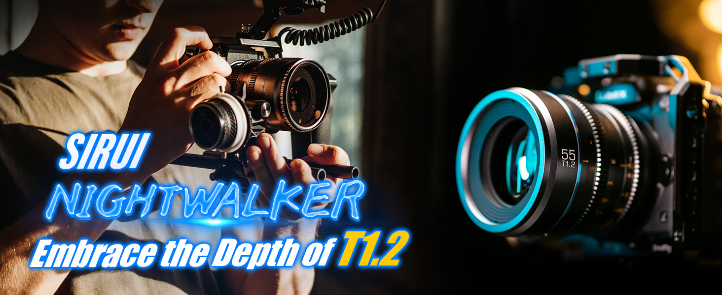 Amazon.com : SIRUI Night Walker 24mm S35 Manual Focus Cine Lens