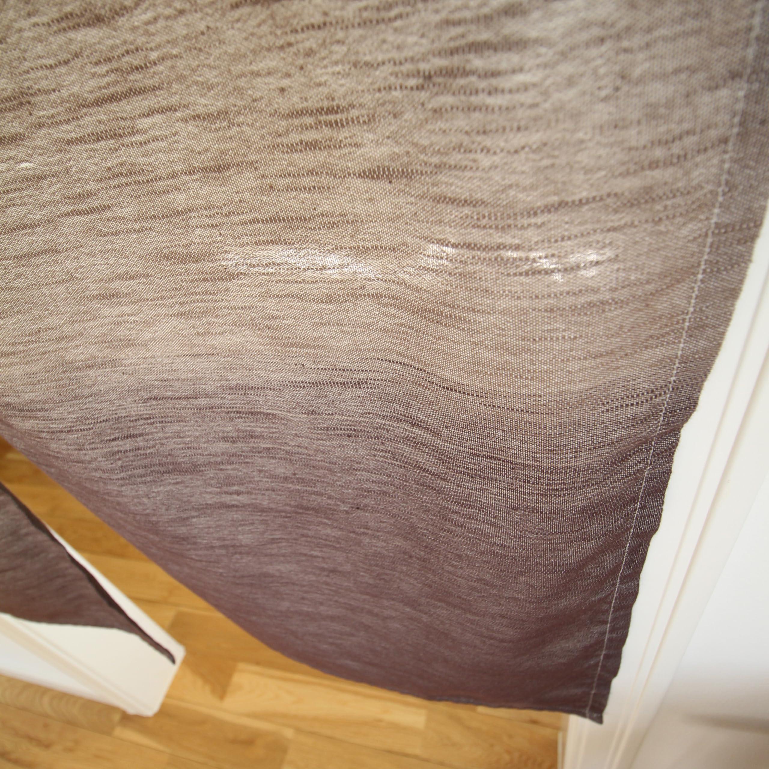 SunnyDayFabric Rideau de porte (largeur 85 cm × hauteur 150 cm) GENSOU Tapisserie Noren (marron)
