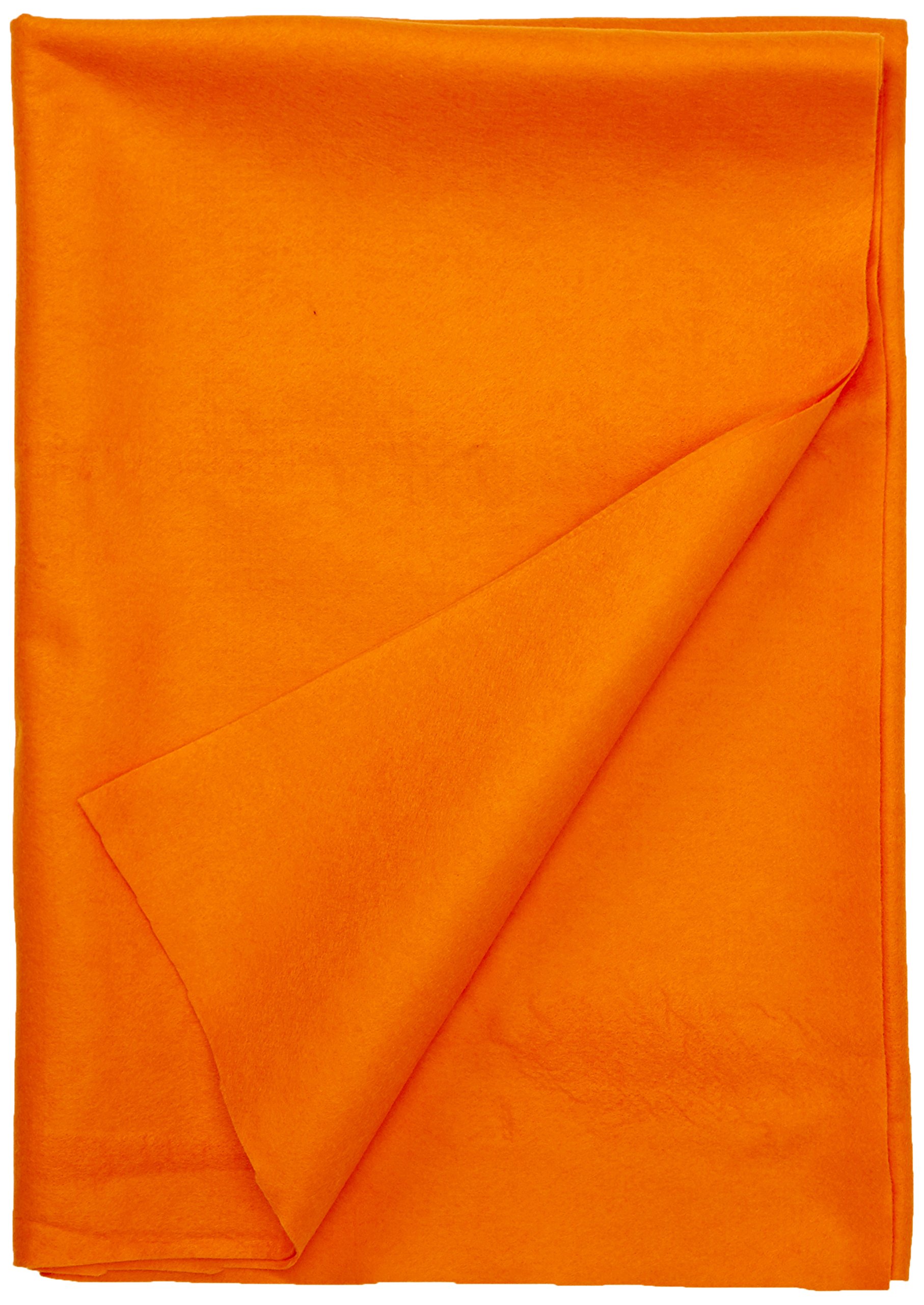 Dalston Mill Fabrics Felt Fabric by The Metre, 147cm Wide, 9m Length, Jaffa, Craft